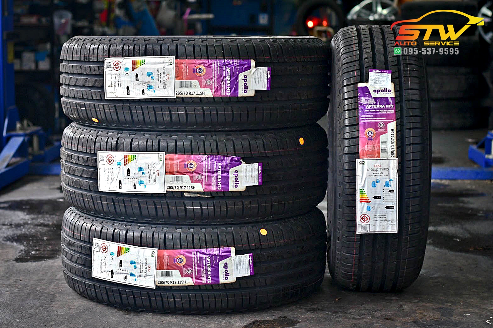 ยางใหม่ APOLLO Apterra HT2 265/70R17 115H