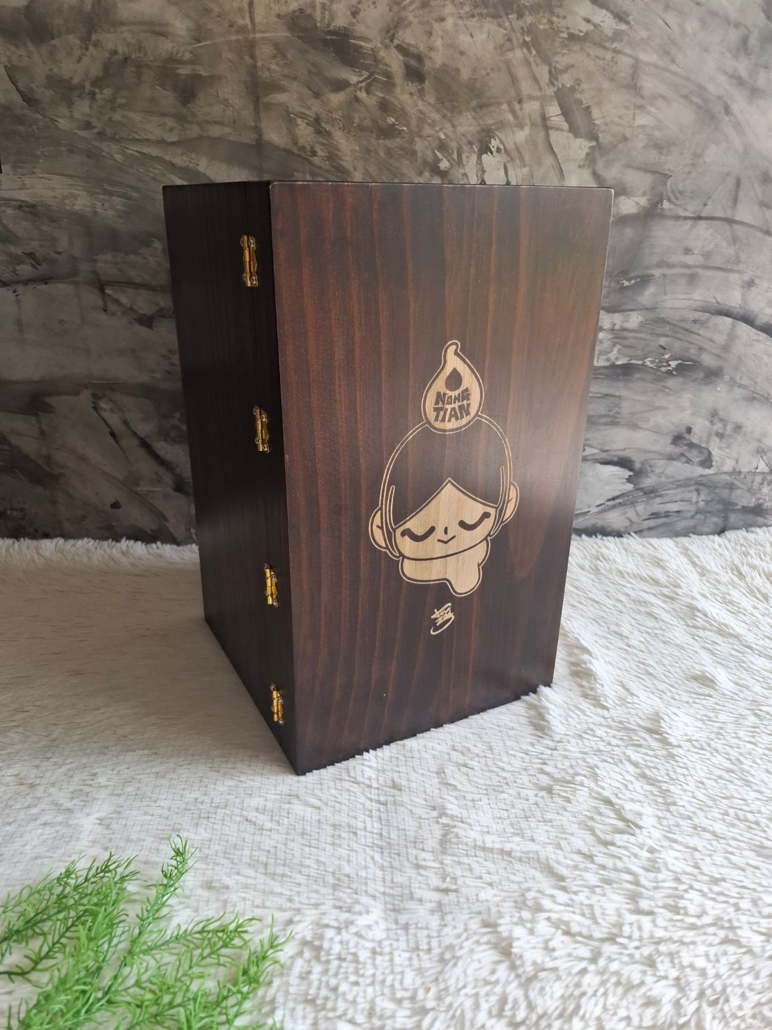 กล่องไม้ใส่งานโมเดล