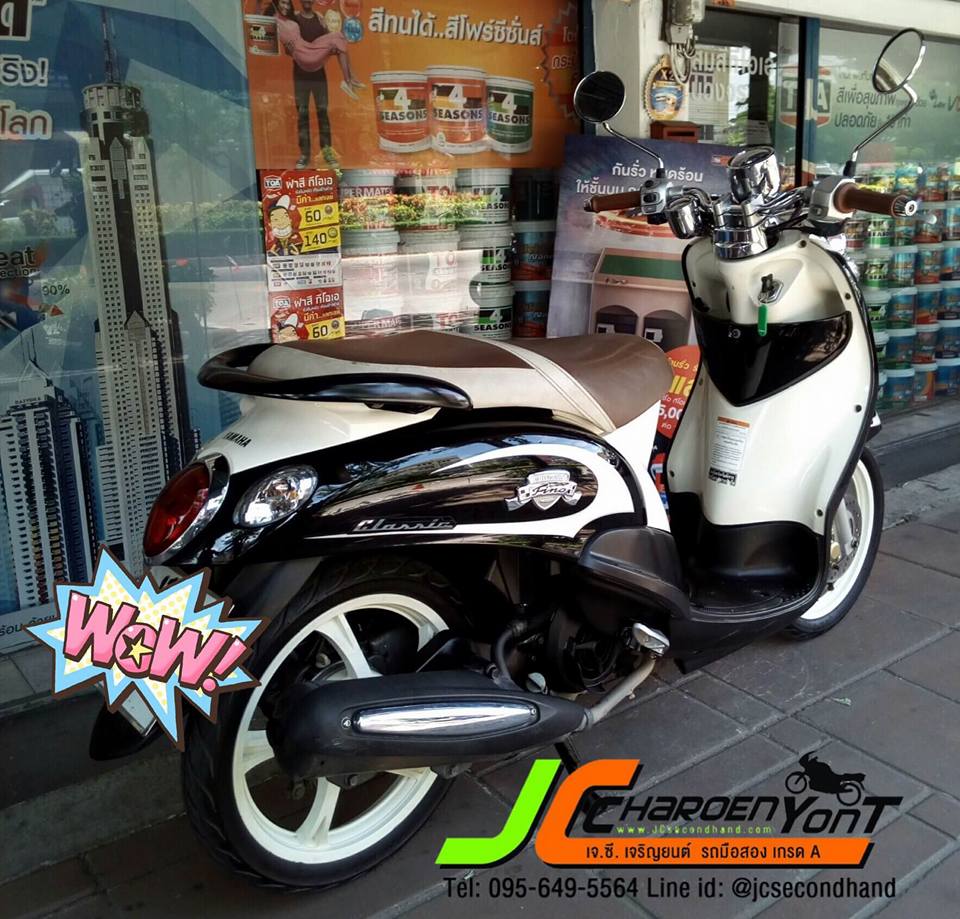 YAMAHA FINO Premium !! รถจดทะเบียนปี 54 รถเครื่องเดิม เครื่องแน่น ไม่เคยแกะ ชุดสีสวยแท้ทั้งคัน แทบไม่มีตำหนิ