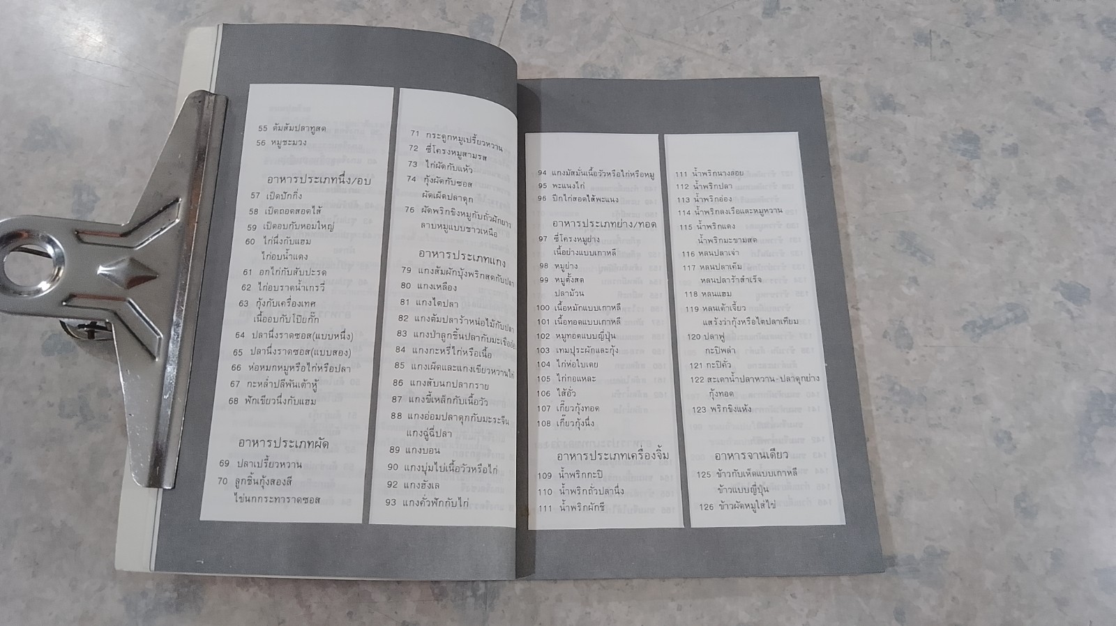 ตำราอาหารคาว - หวาน เล่ม 1