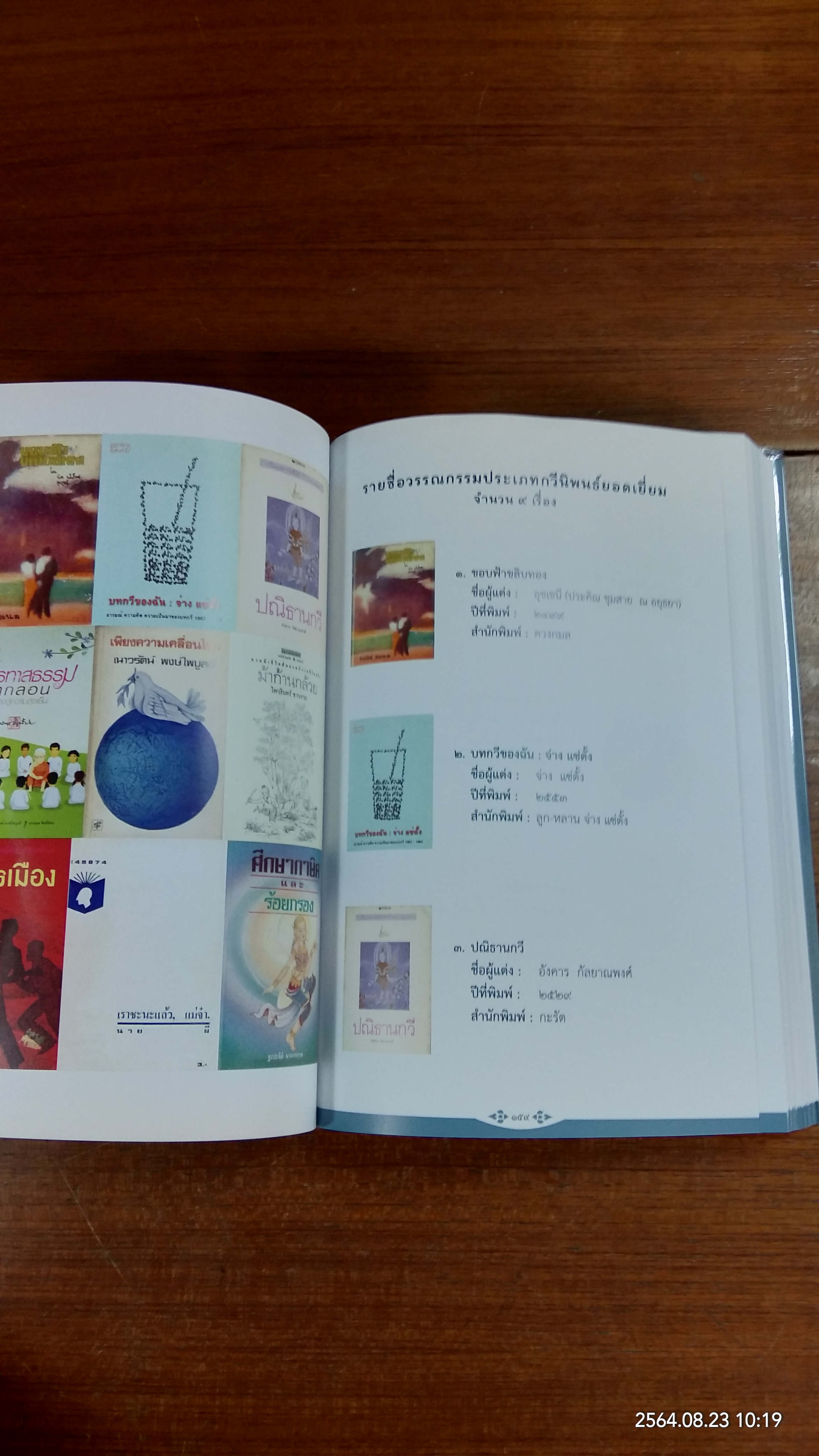 วรรณกรรมยอดเยี่ยมในสมัยรัชกาลที่ ๙ ตามแนวคิดศาสตร์พระราชา / กรมศิลปากร