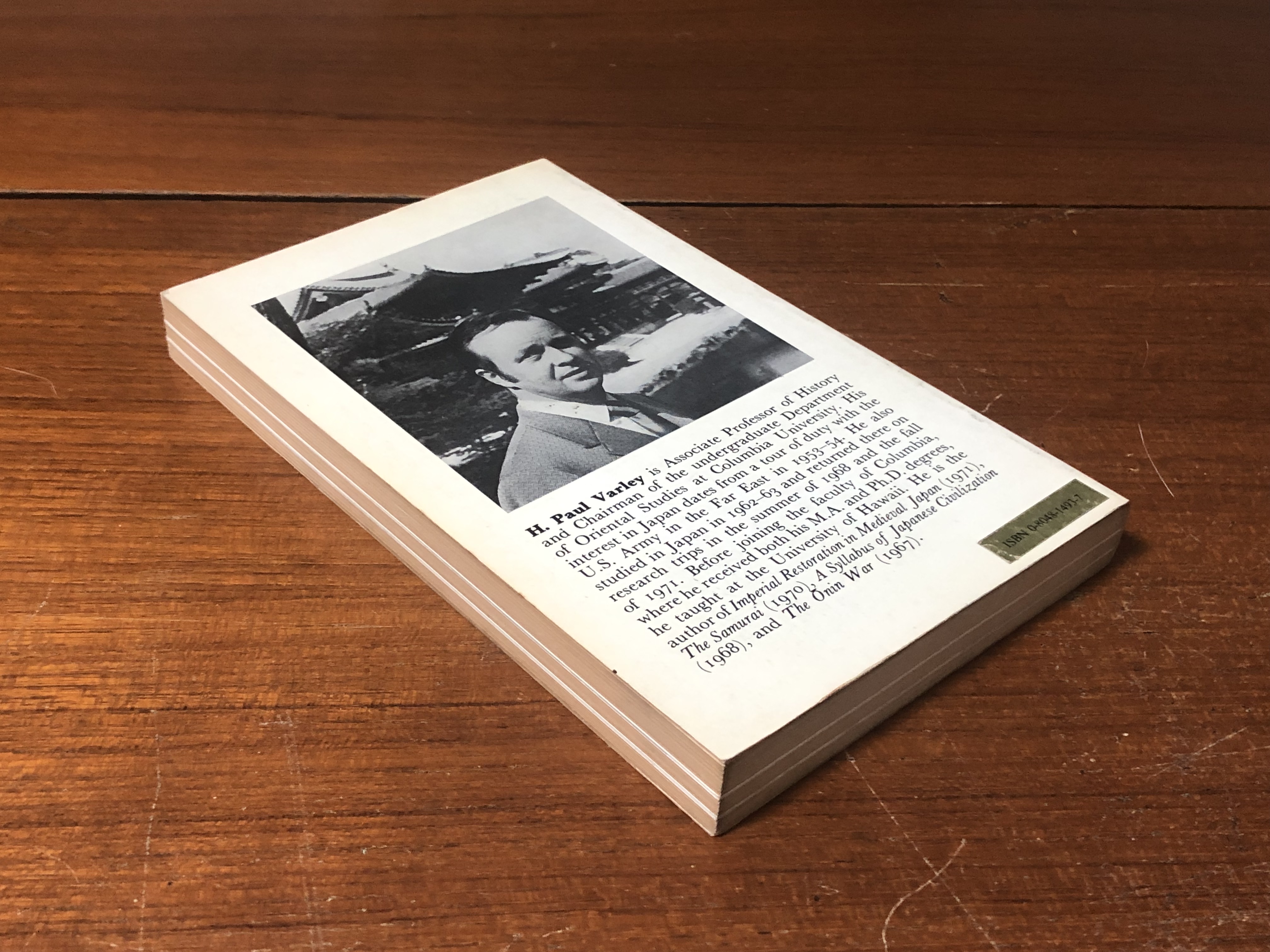 JAPANESE CULTURE : A Short History / H.PAUL VARLEY