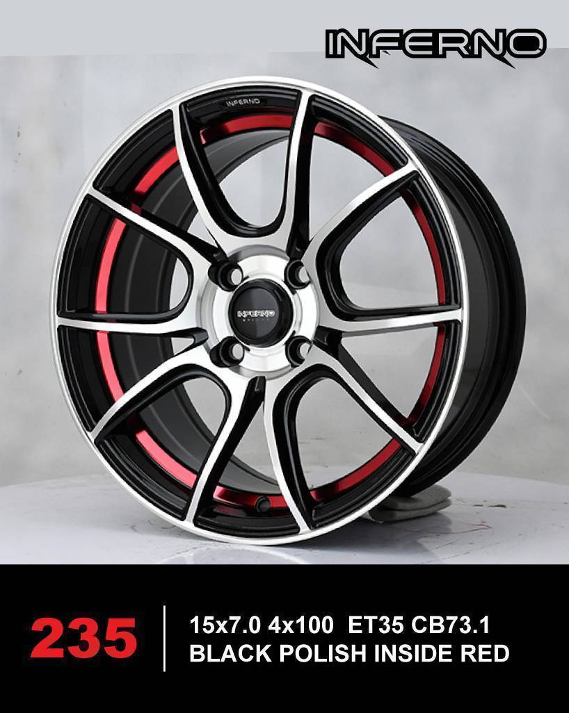 ล้อแม็กซ์ INFERNO 235 ขอบ15นิ้ว ราคาพิเศษ