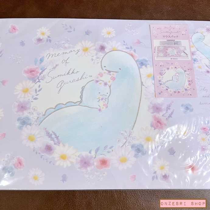 แผ่นรองเม้าส์แบบยาว Sumikko Gurashi Tokage Memories Mouse Pad ขนาด 55 x 25 ซม.