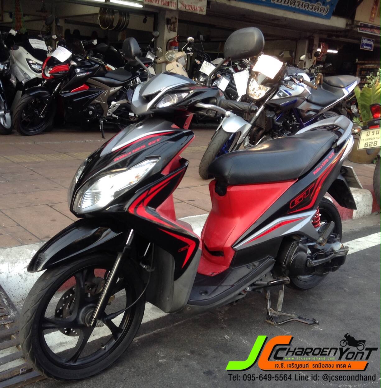 "รถบ้านแท้ผู้ใหญ่ใช้งานมือเดียว" YAMAHA MIO125 แม็ค จดทะเบียนปลายปี 54 สภาพรถเดิมจิงๆทั้งคัน
