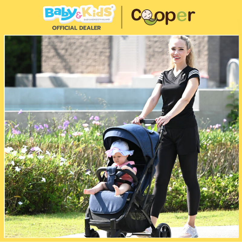 Cooper รถเข็นเด็ก รุ่น All New Classic 2023 สี Elite Black