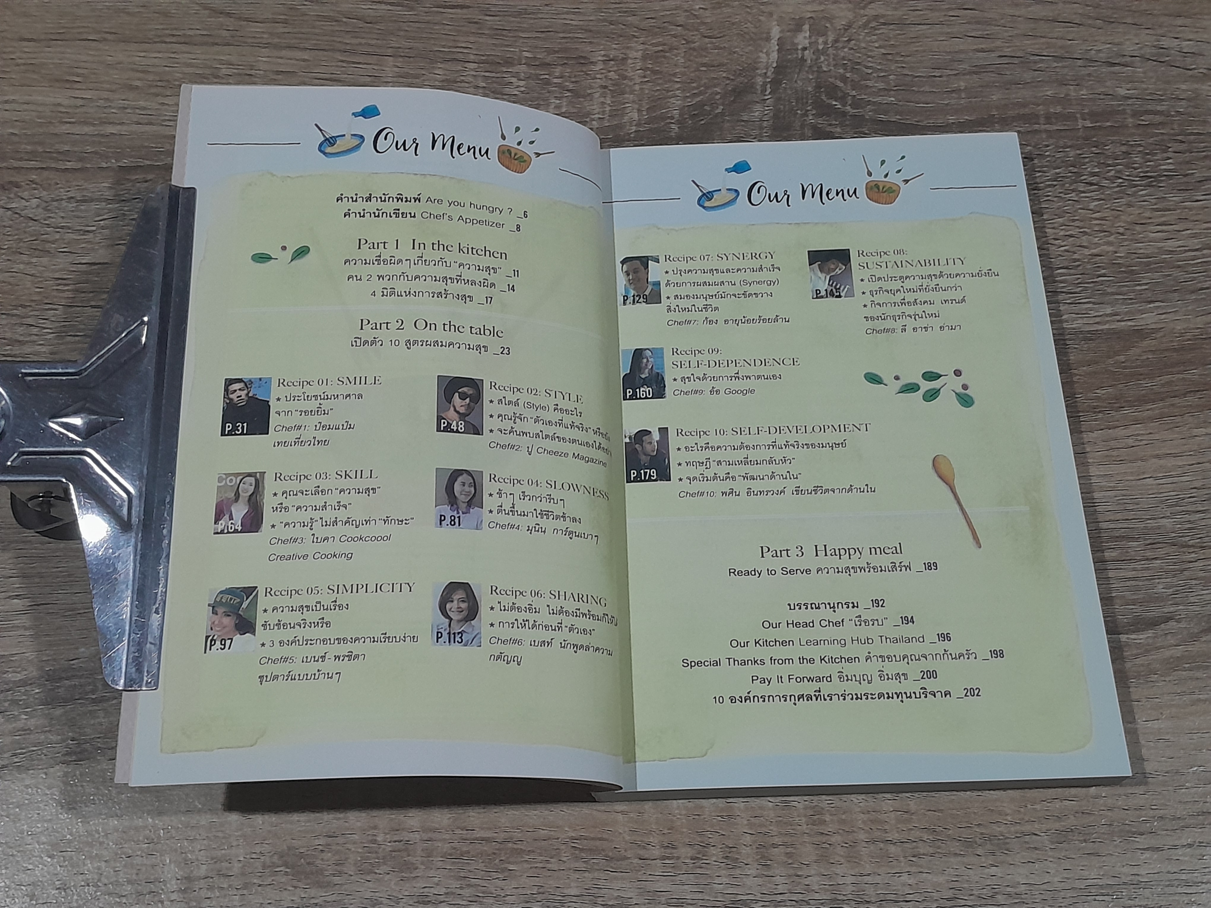 Happiness Recipe 10 สูตรผสมความสุข / เรือรบ