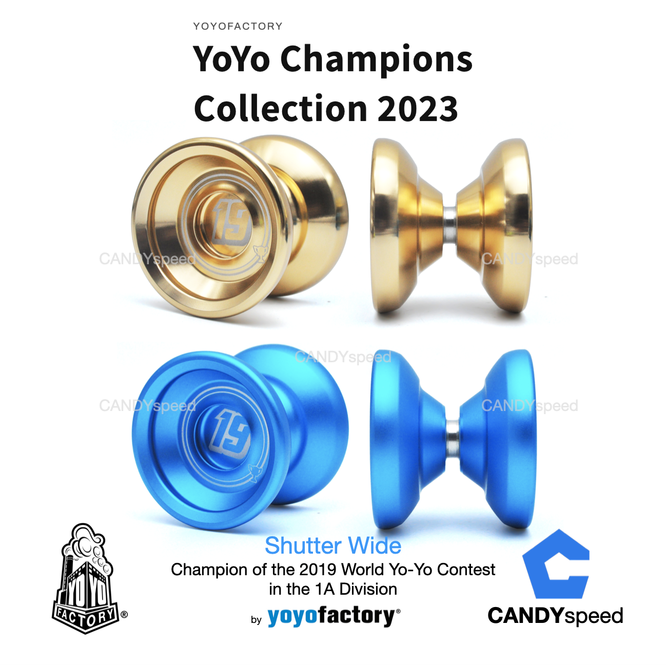 yoyo โยโย่ yoyofactory Champions Collection 2023 | by CANDYspeed