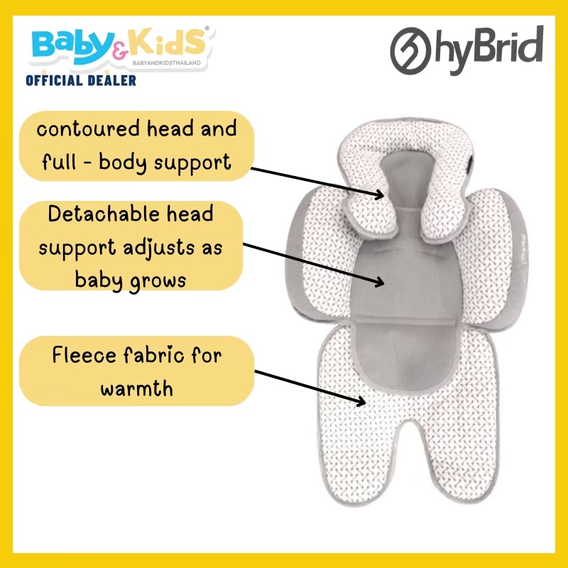 Babyinstyle Head & Body Support เบาะซัพพอร์ตรถเข็น เบาะรองรถเข็น เบาะรองคาร์ซีท
