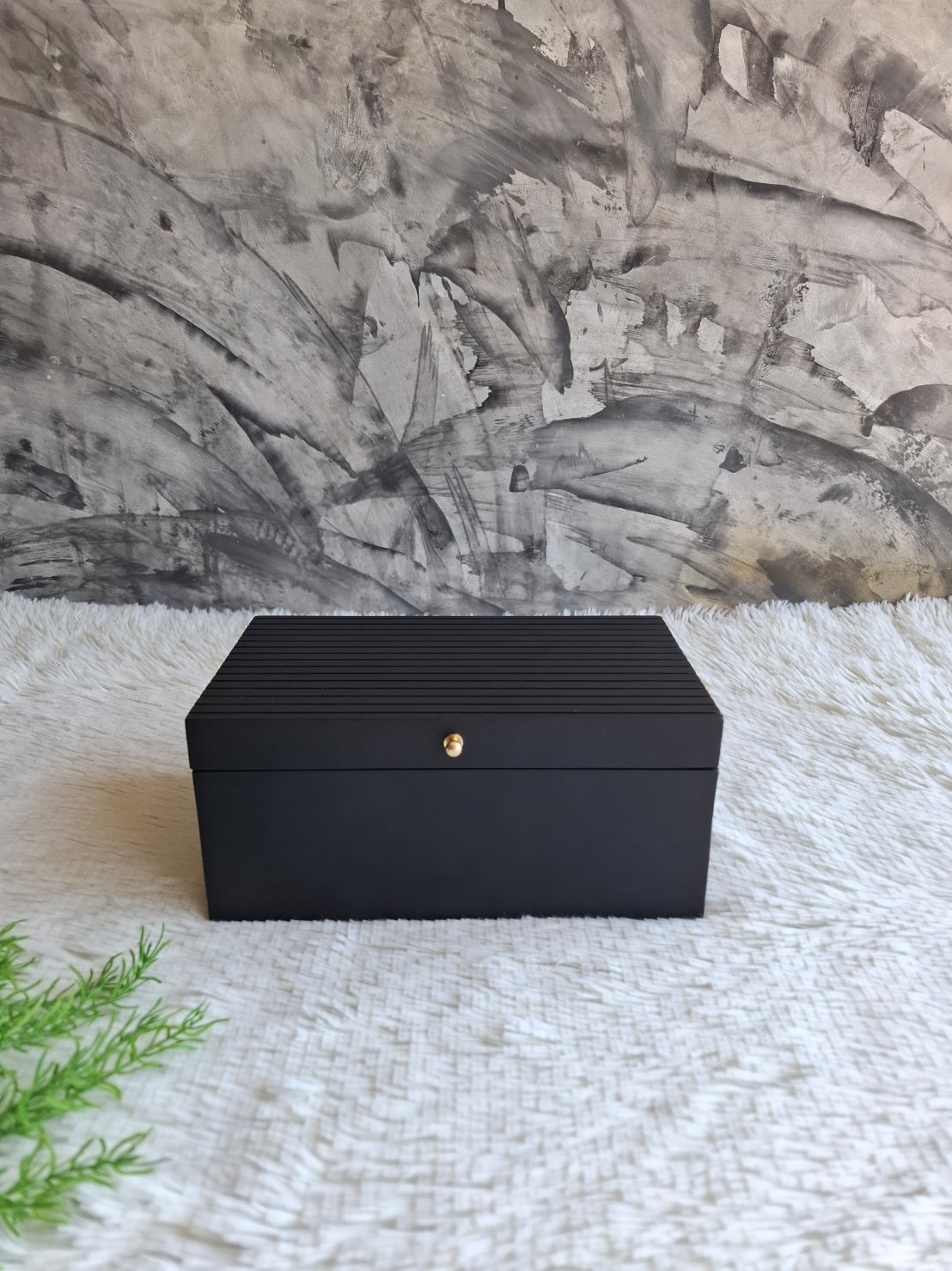 กล่องไม้ใส่ทิชชู