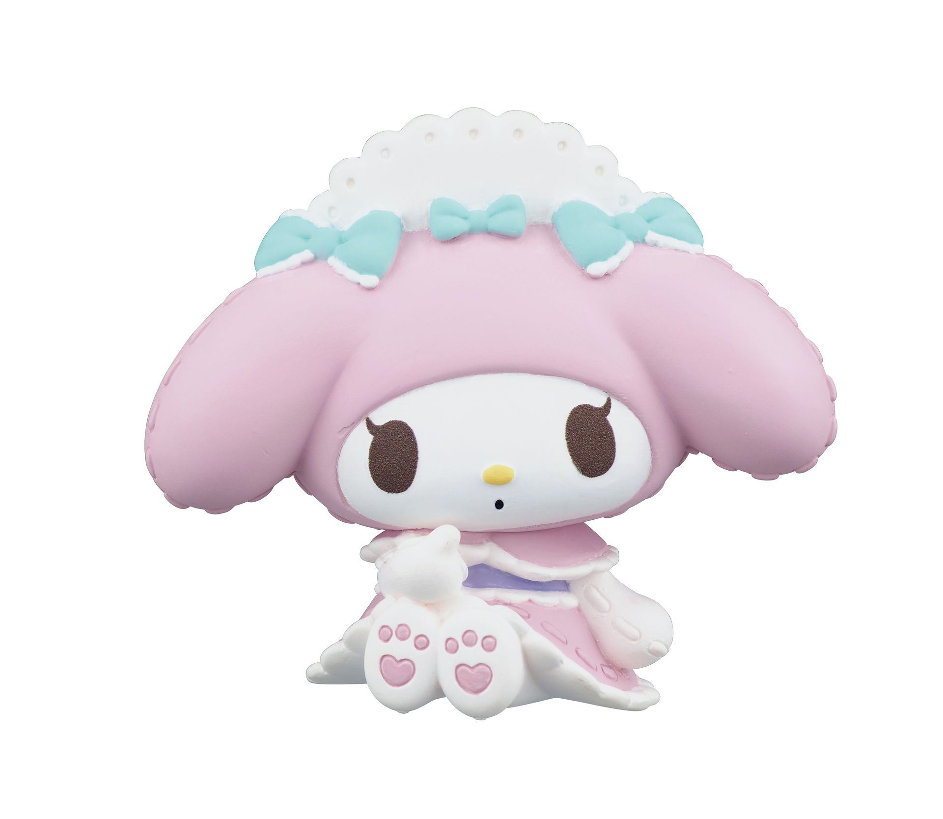 โมเดล My Melody & Kuromi Dolly Mix Figure สูงประมาณ 4 ซม. ตัวใหญ่ น่ารัก มี 4 แบบให้เลือก