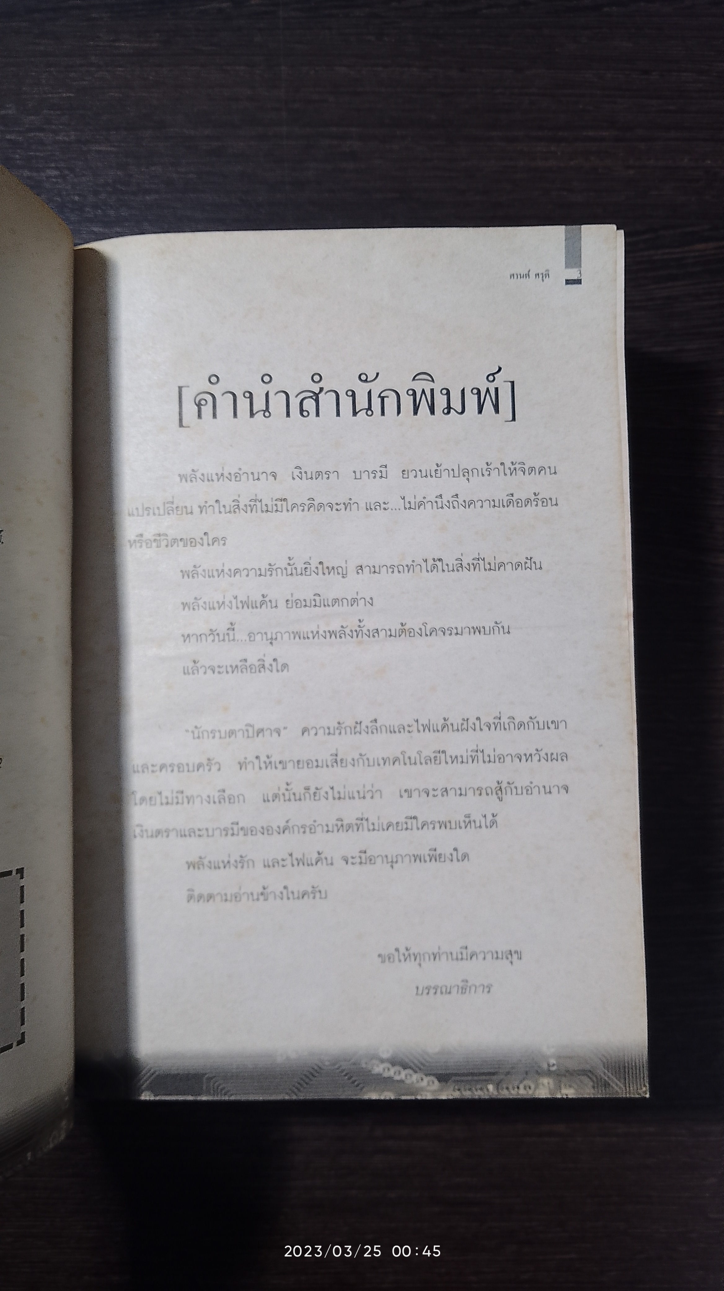 นักรบตาปิศาจ / ศานต์ ศรุติ