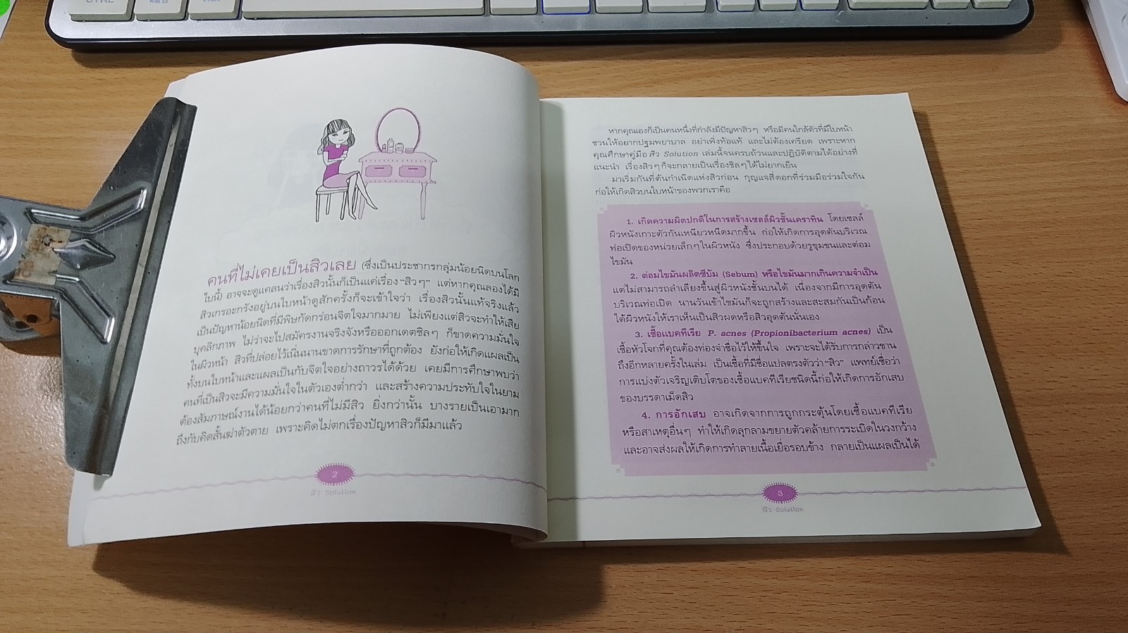 สิว Solution / แพทย์หญิงธิดากานต์ รัตนบรรณางกูร