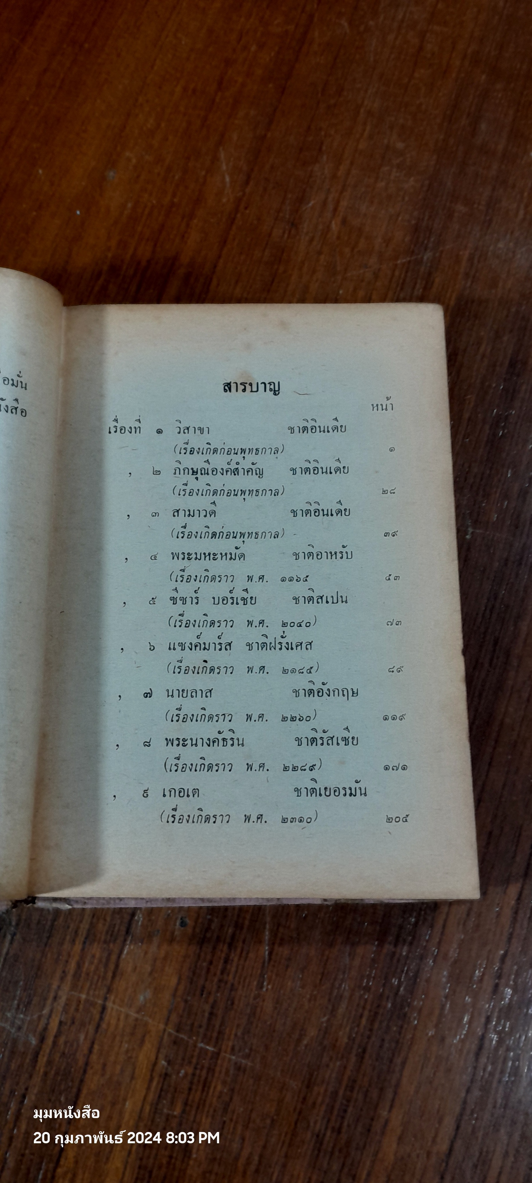 ดวงหน้าในอดีต / พลตรีหลวงวิจิตรวาทการ (สภาพไม่สมบูรณ์)