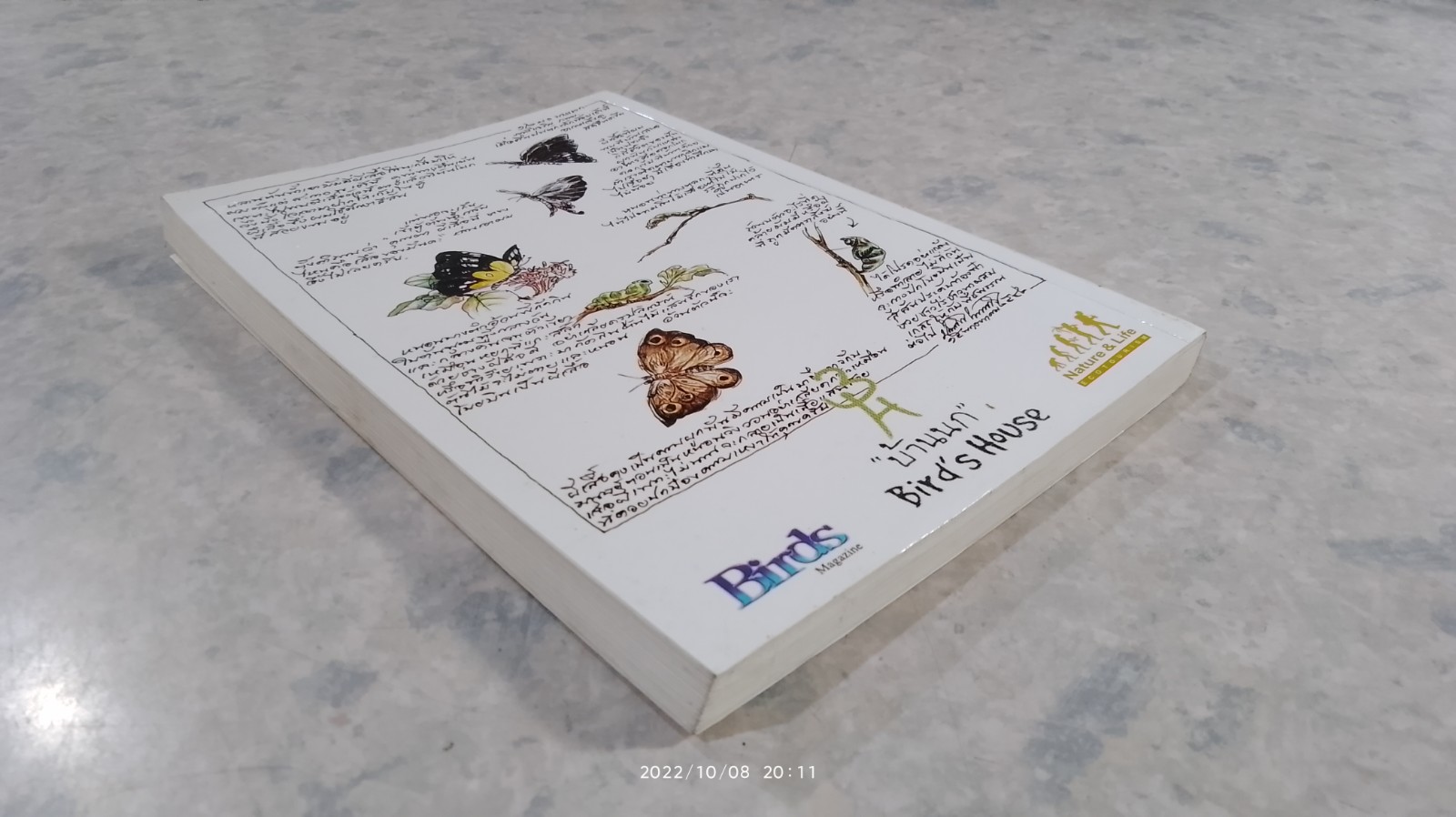 ผีเสื้อ คู่มือสำรวจและสื่อความหมายธรรมชาติ / สุรชัย ชลตำรงค์กุล