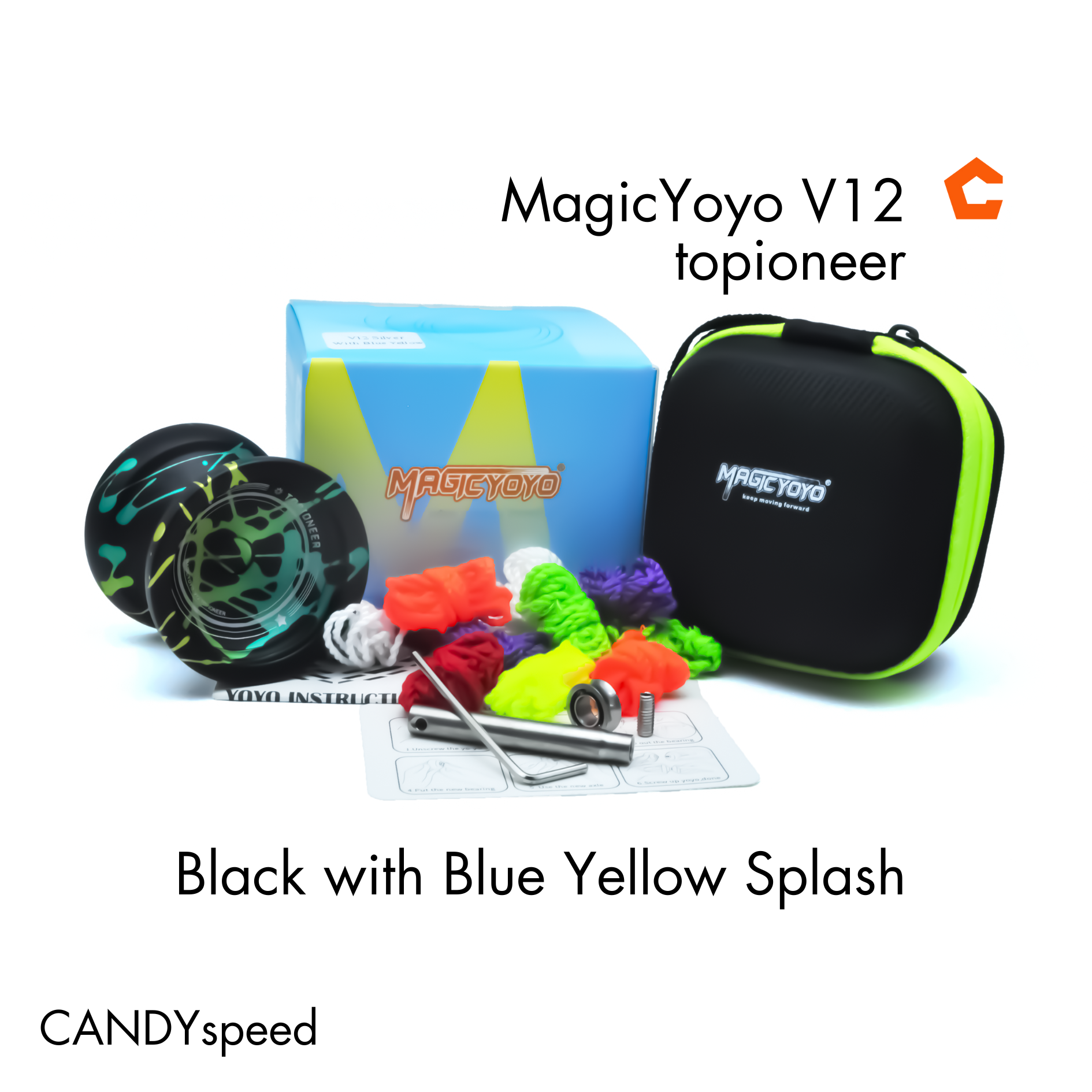 yoyo โยโย่ Magicyoyo V12 topioneer finger spin yoyo | by CANDYspeed