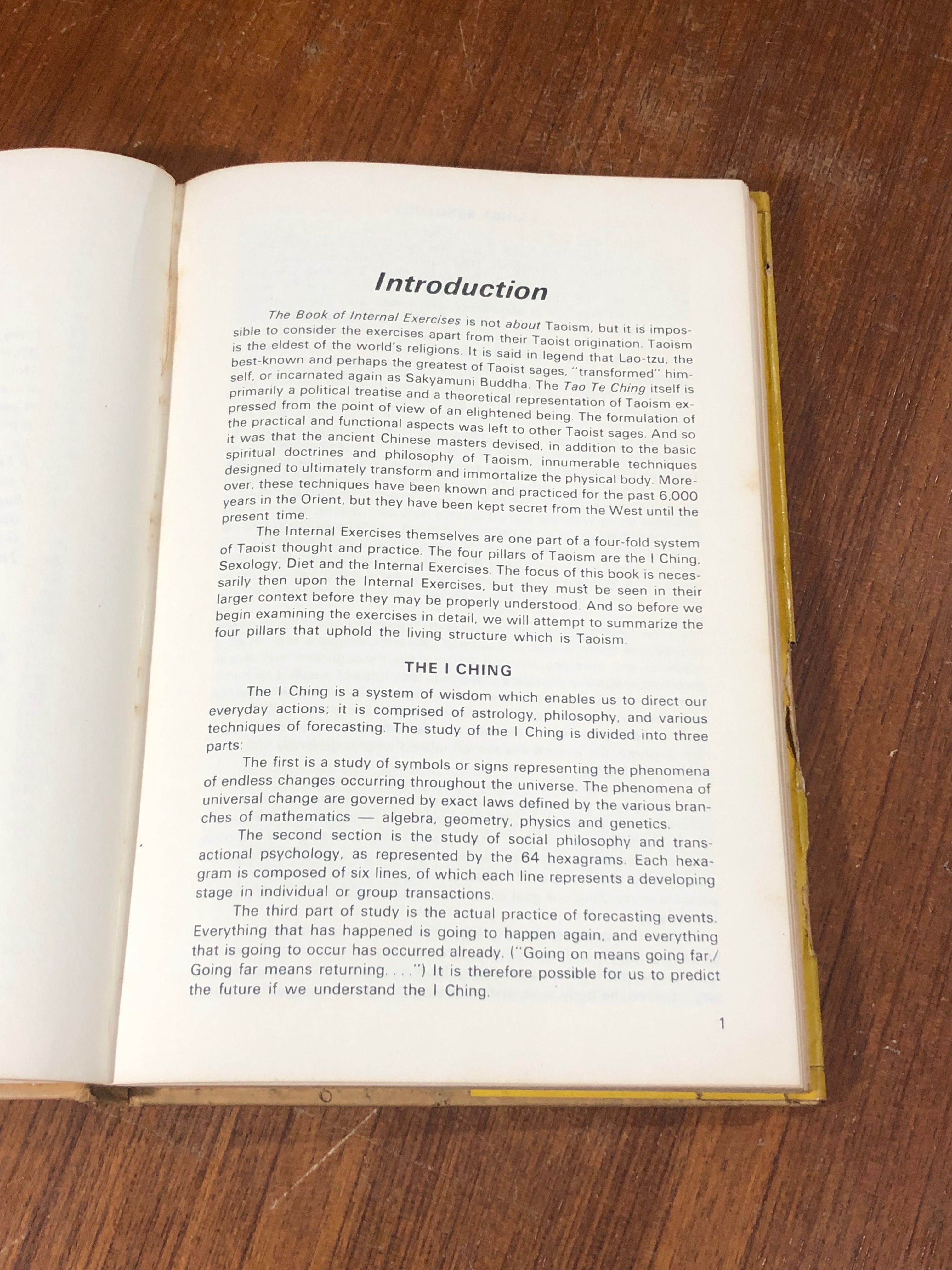 THE BOOK OF INTERNAL EXERCISES / Stephen T. Chang