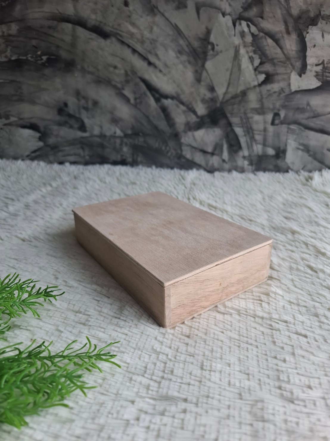 ถาดไม้ยางพารา(มีฝาปิด)