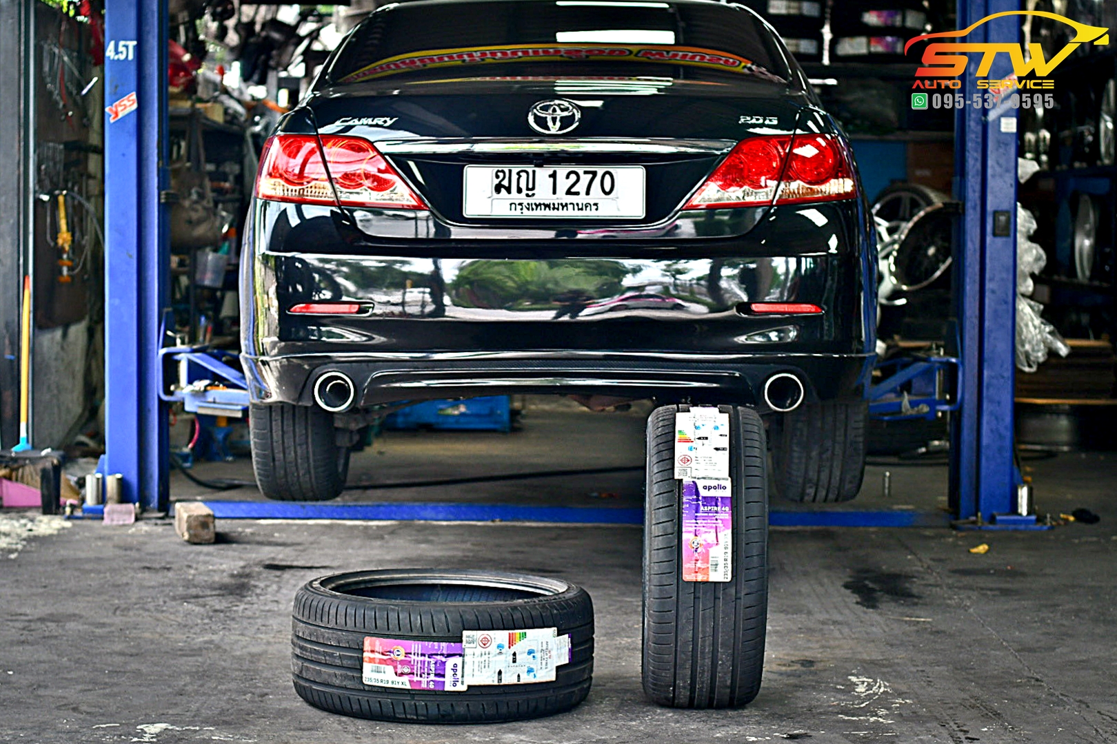 เปลี่ยนยาง TOYOTA CAMRY APOLLO ASPIRE 4G 235/35R19 91Y