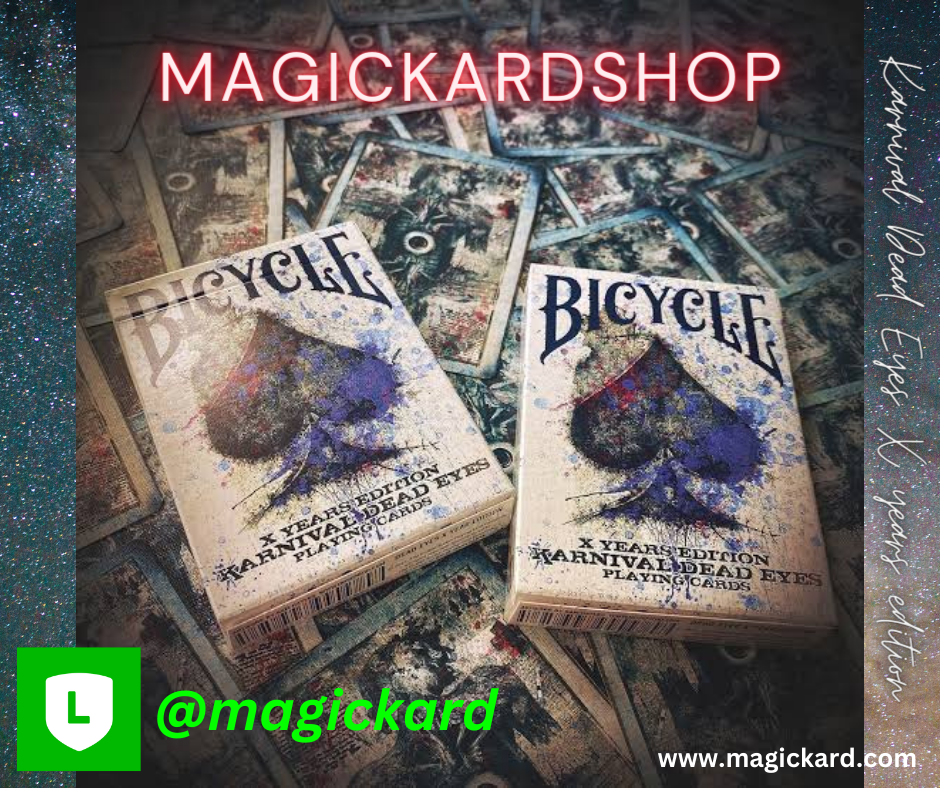 ไพ่ Bicycle Karnival Dead Eyes รุ่น“X years edition”