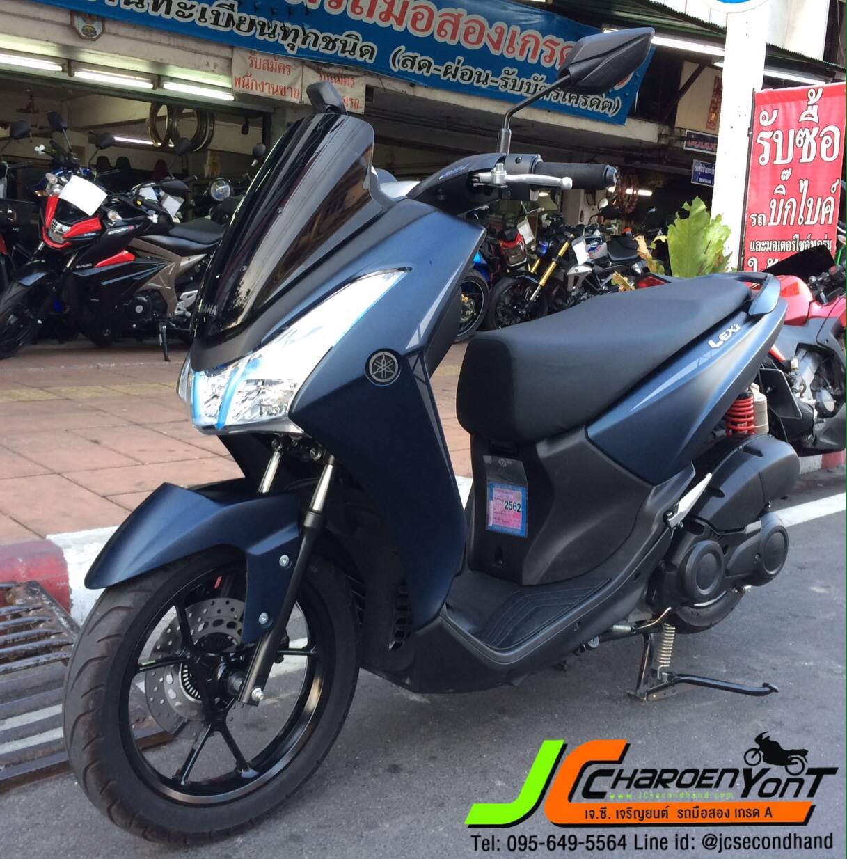 "รถบ้านแท้มือเดียวอายุ 5 เดือน" ใหม่ล่าสุด Yamaha LEXI S125 ~รุ่นTOP~ จดทะเบียนปลายปี61