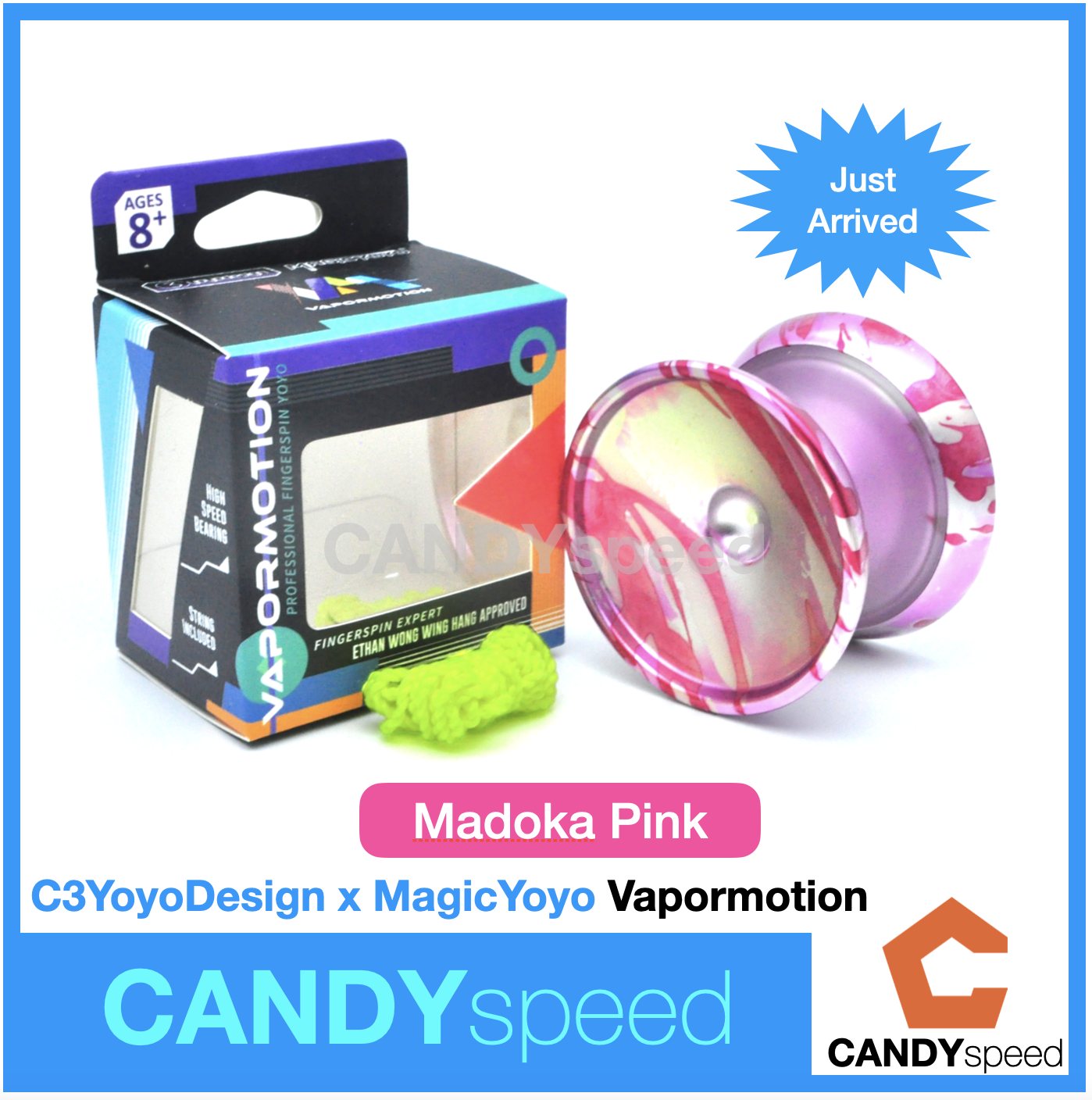 Yoyo โยโย่ C3YoyoDesign x MagicYoyo Vapormotion Finger Spin DNA| by CANDYspeed