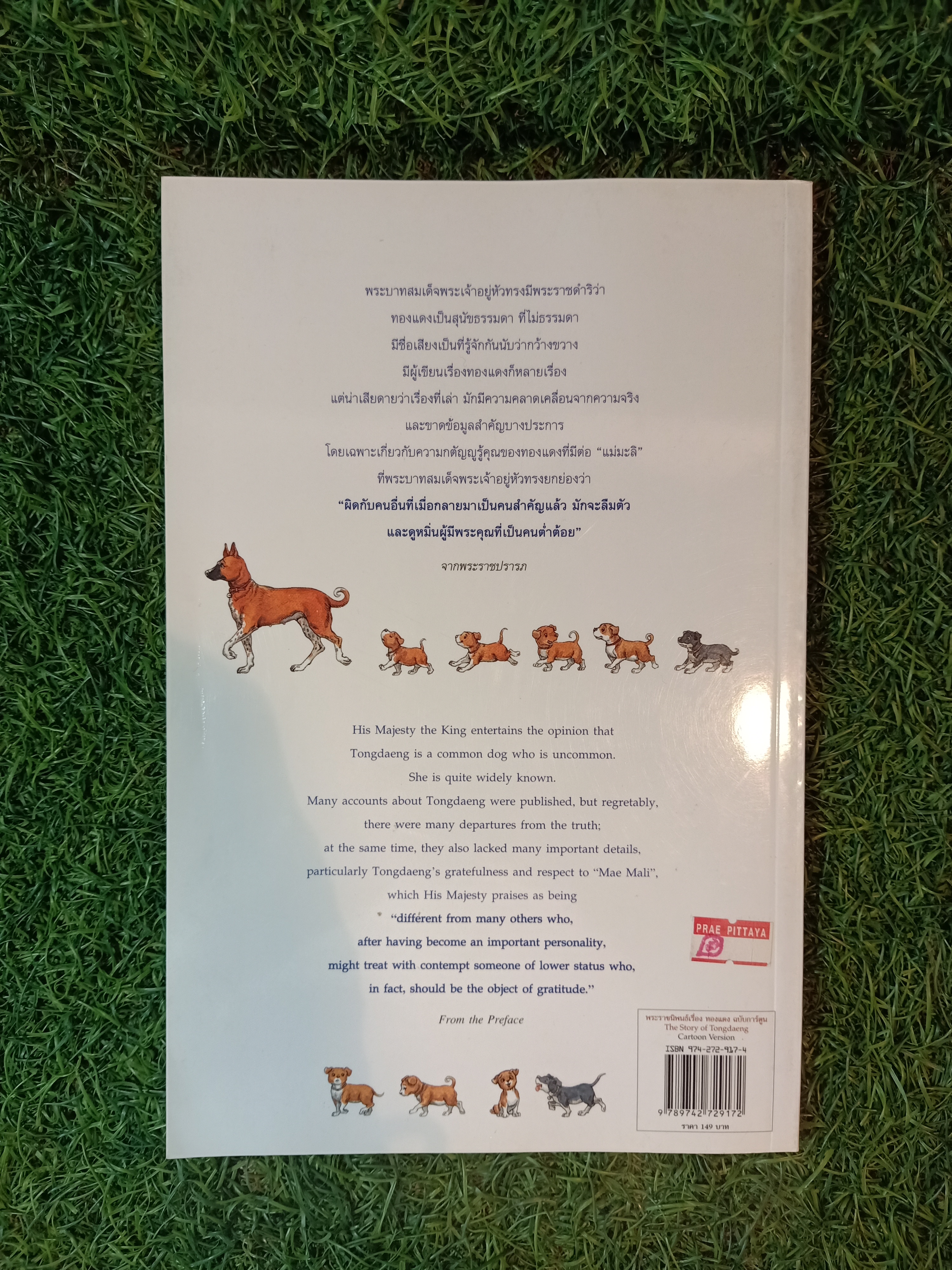 พระราชนิพนธ์เรื่อง ทองแดง ฉบับการ์ตูน / พระราชนิพนธ์ พระบาทสมเด็จพระเจ้าอยู่หัวภูมิพลอดุลยเดชฯ