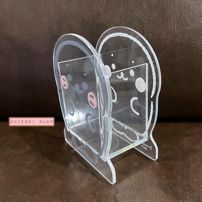 ที่ใส่ของ Sirotan Acrylic Pen Stand ทำจากอะคริลิค ใส่เครื่องเขียน ปากกา แปรง ฯลฯ ได้ ขนาด 13 x 10 x 5 ซม.