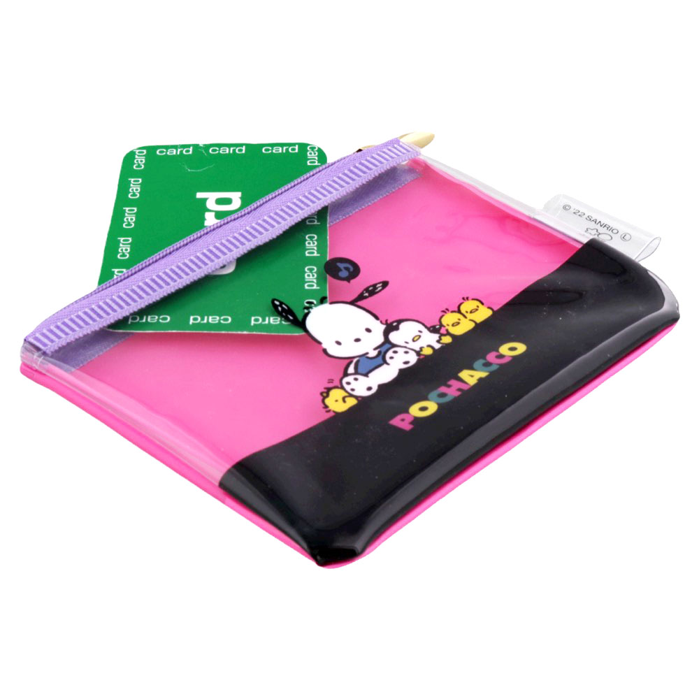 กระเป๋า Sanrio Characters Retro Collection Flat Pouch แบบ Pochacco ทำจาก PVC ขนาด 9 x 12.5 x 0.5 ซม.