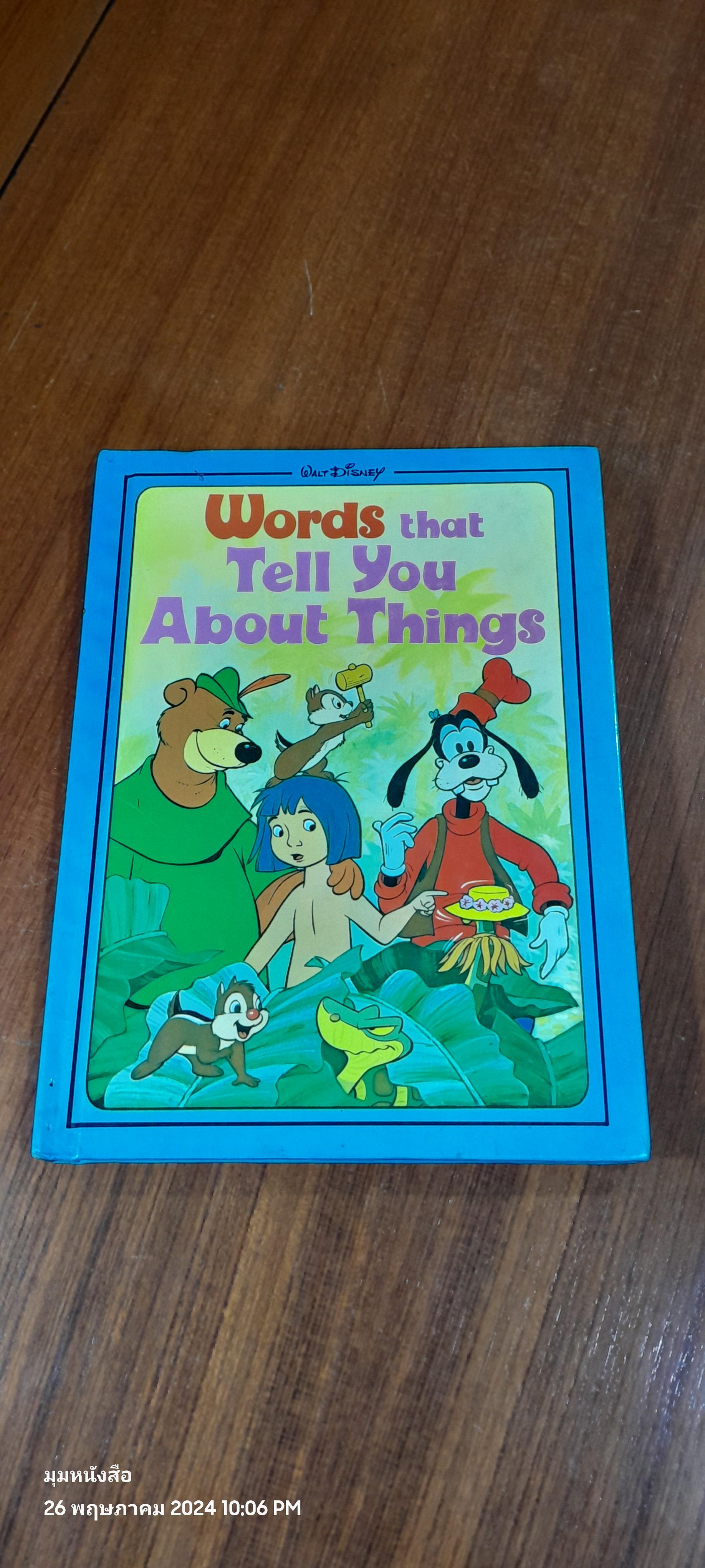 Words that Tell You About Things