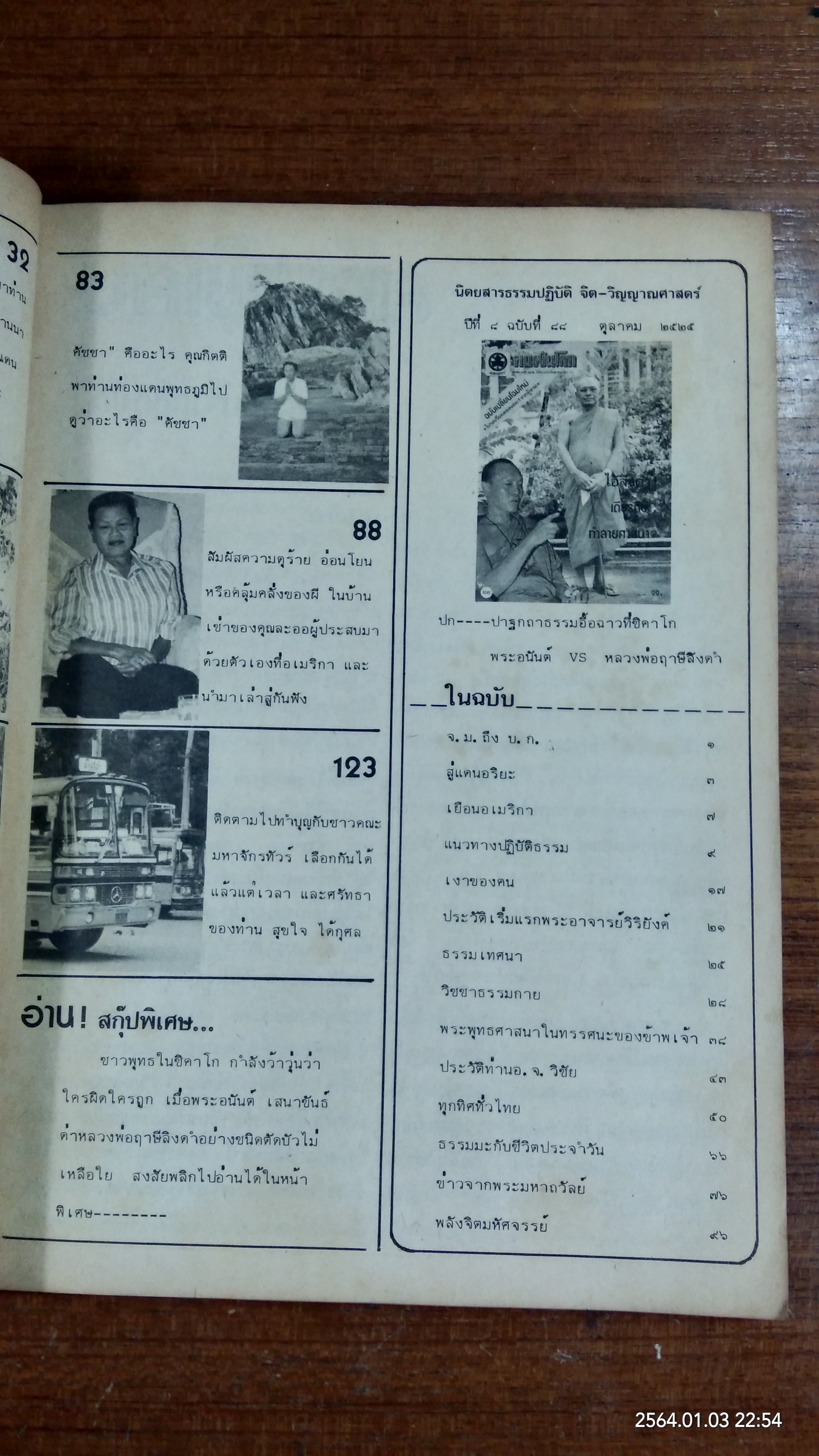 คนพ้นโลก ปีที่ 8 ฉบับที่ 88