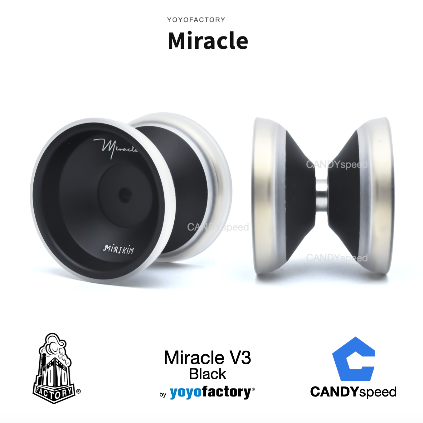 yoyofactory Miracle v3 Yoyo โยโย่ จาก USA | by CANDYspeed