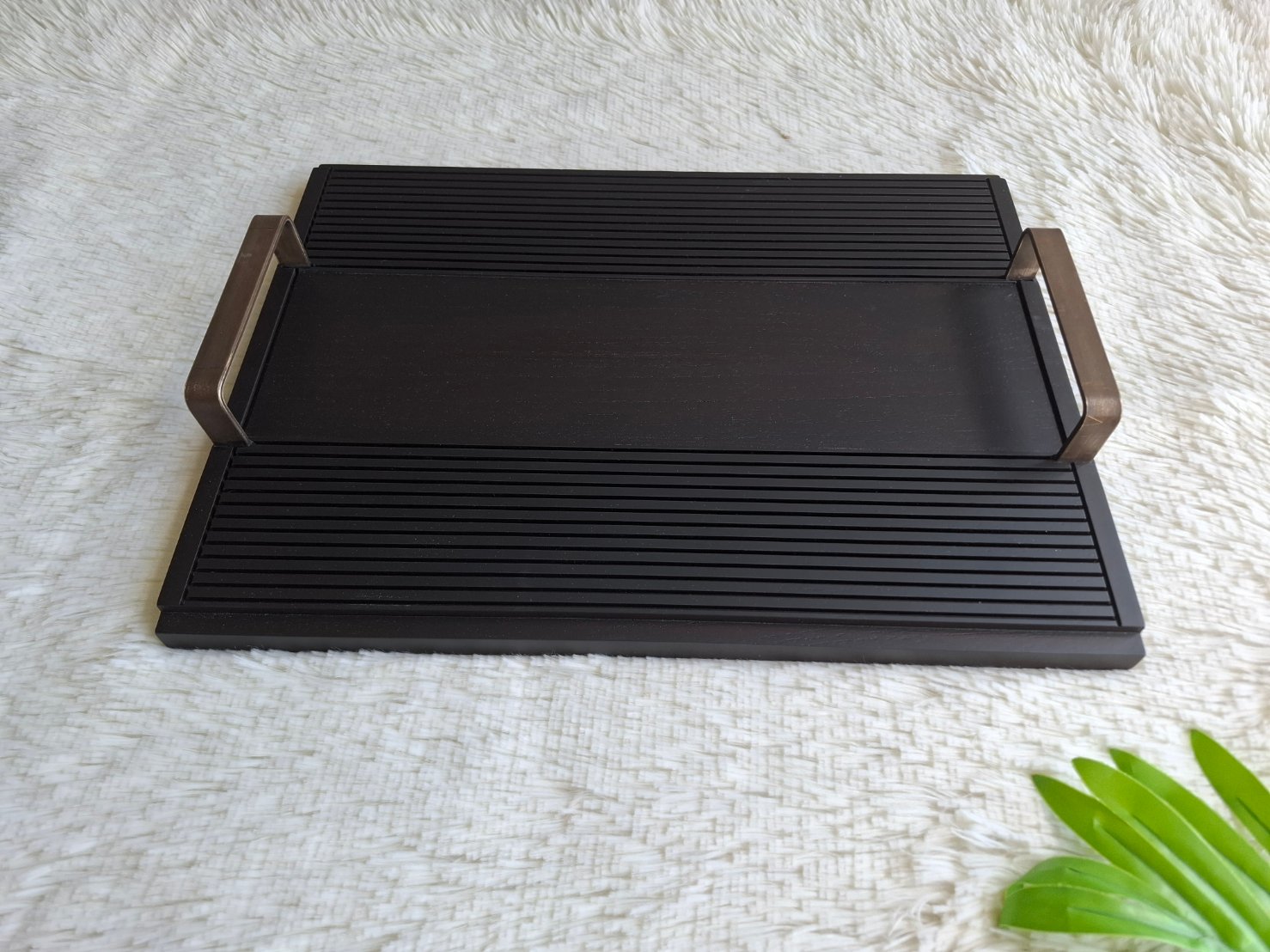 ถาดไม้สัก