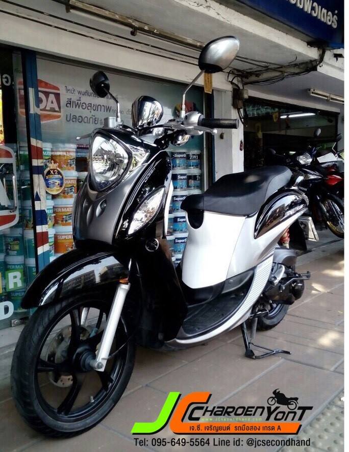 พลาดคันนี้ รออีกนานเลยน้ะ YAMAHA FINO FI ปี 57 (ตัว Premium) ระบบหัวฉีด