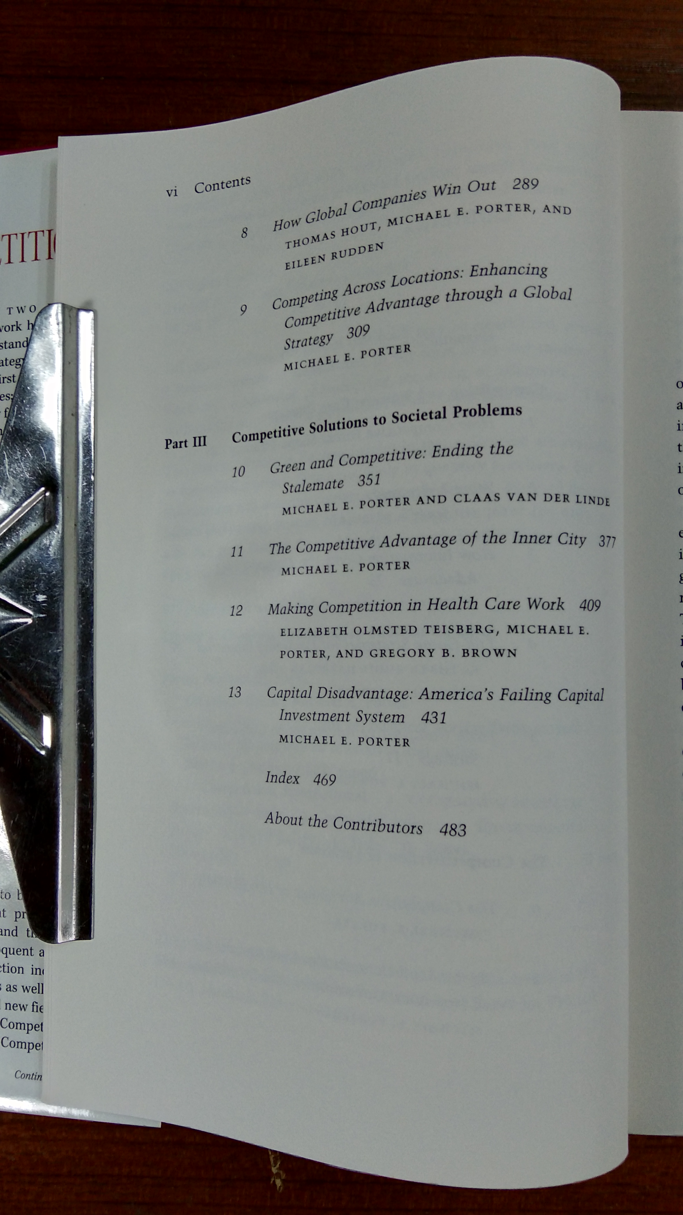 ON COMPETITION / MICHAEL E. PORTER