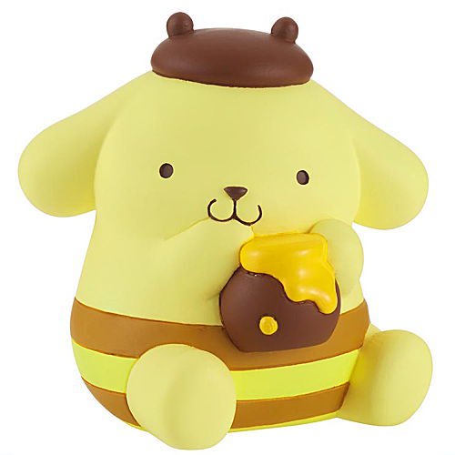 Pompompurin My Color Figure เป็นโมเดลแบบตัวใหญ่ ตั้งได้ น่ารักมาก ขนาดสูง 5 ซม. มี 5 แบบให้เลือก