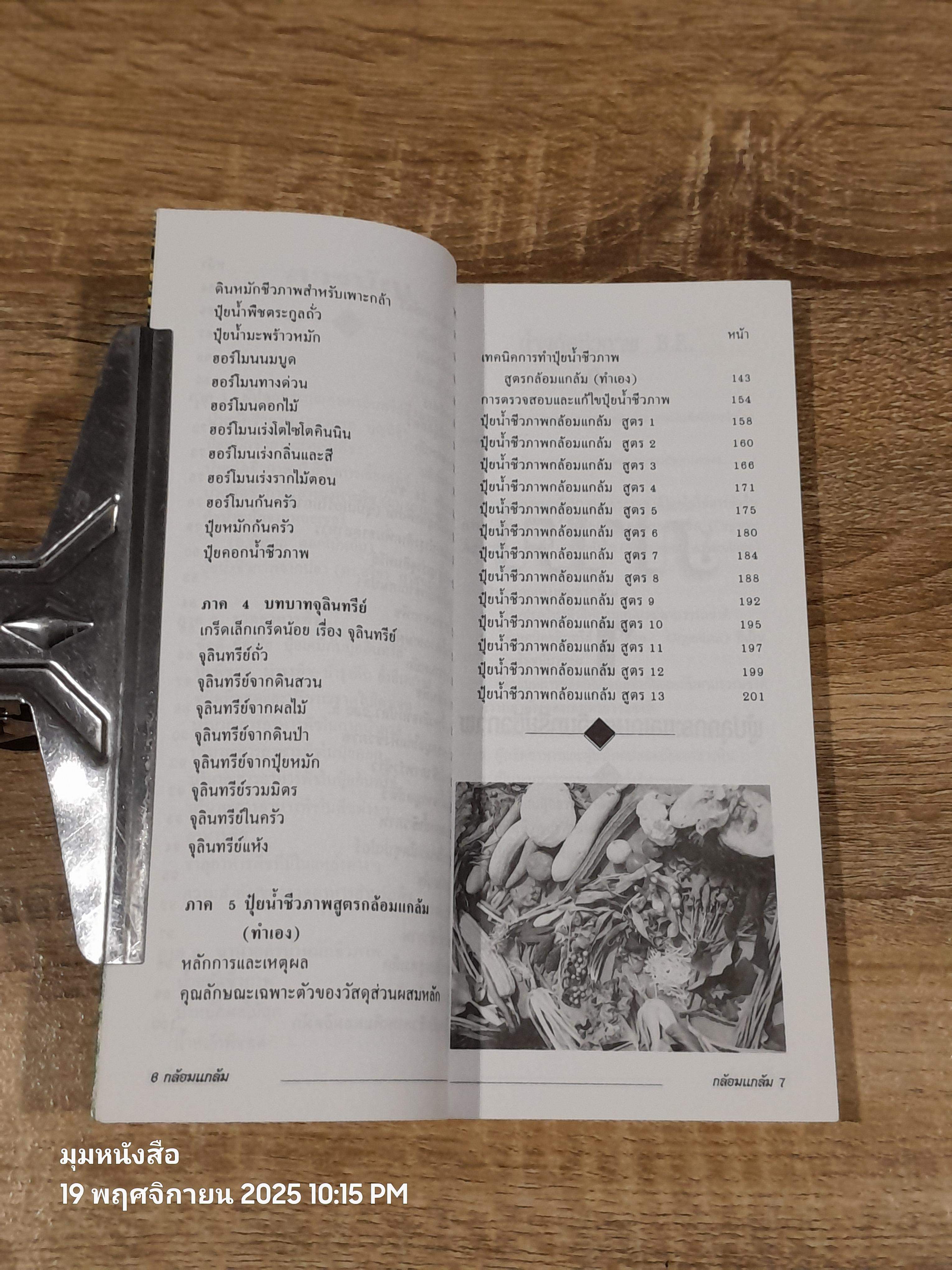 ปุ๋ยน้ำชีวภาพ สูตร กล้อมแกล้ม / คิม ซา กัสส์