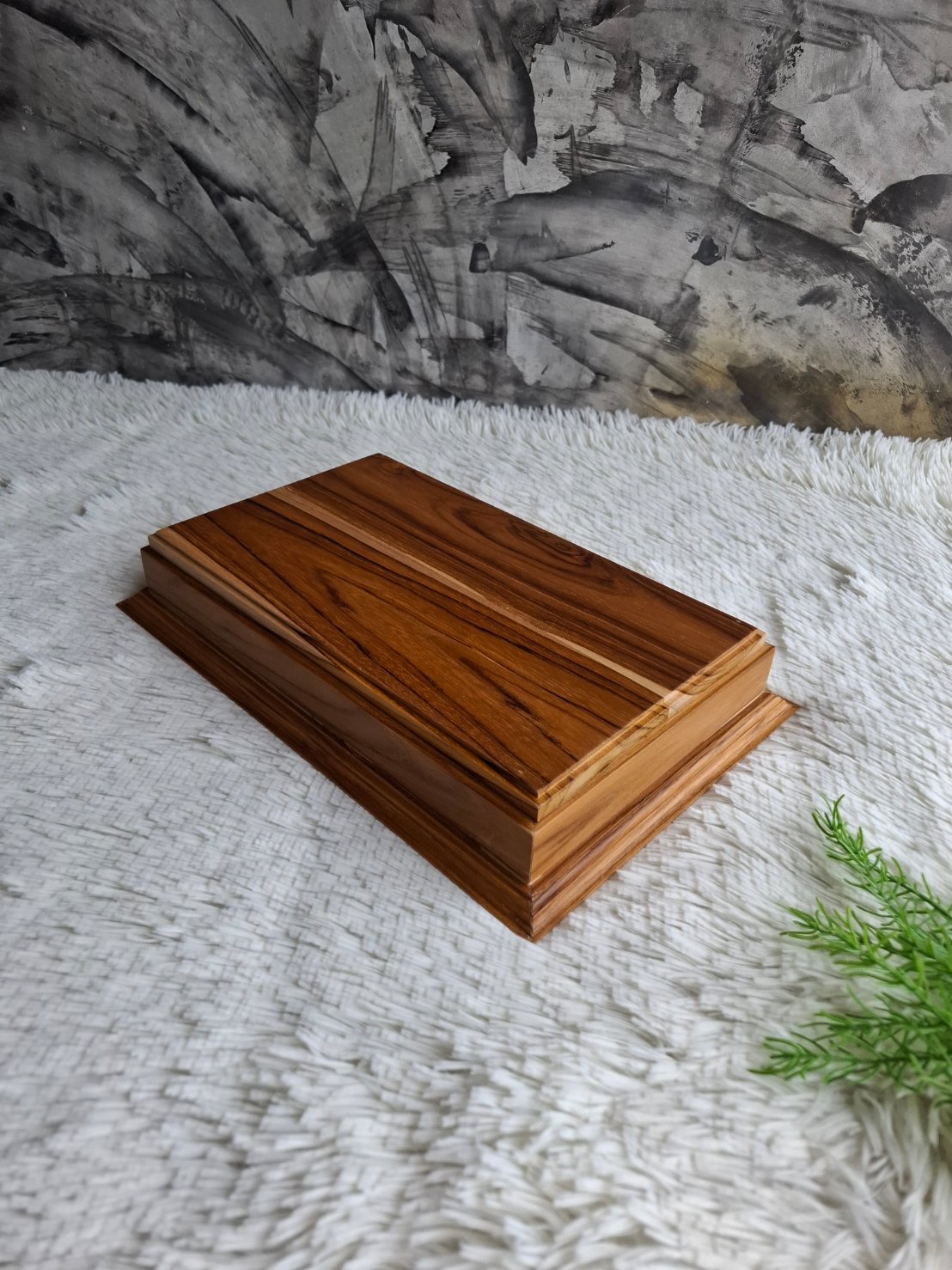 แท่นว่างไม้สัก (ใหญ่)