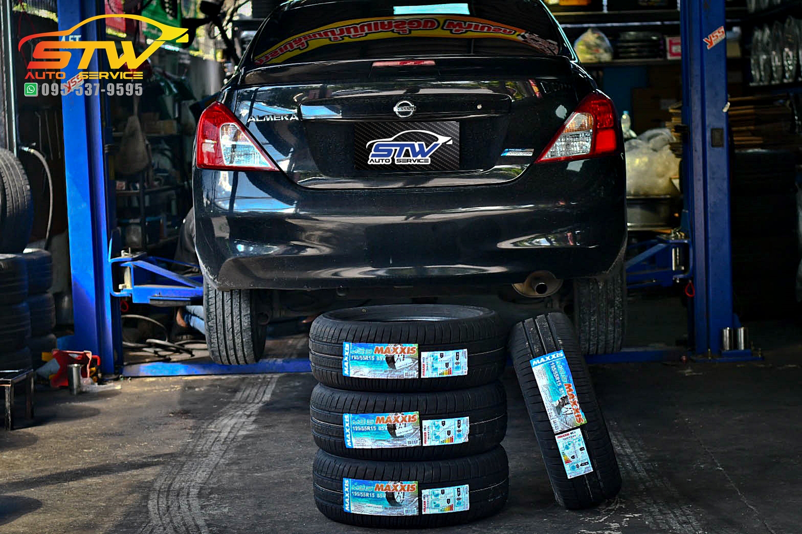ยางใหม่ MAXXIS ME3 195/55R15 85V
