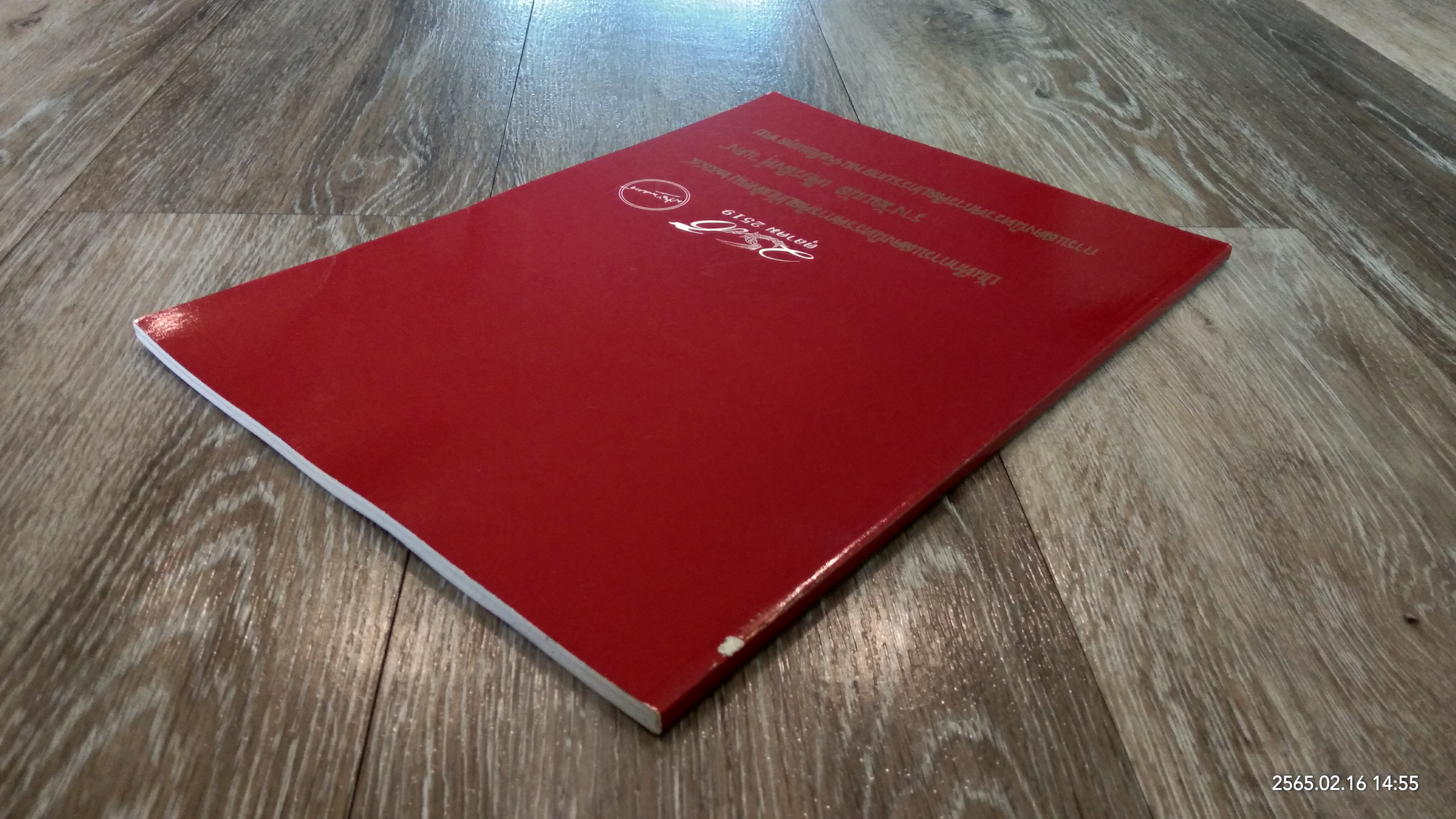 บันทึกการแสดงนิทรรศการศิลปกีบสังคม ๒๕๔๔ รางวัลมนัส เศียรสิงห์ "แดง"