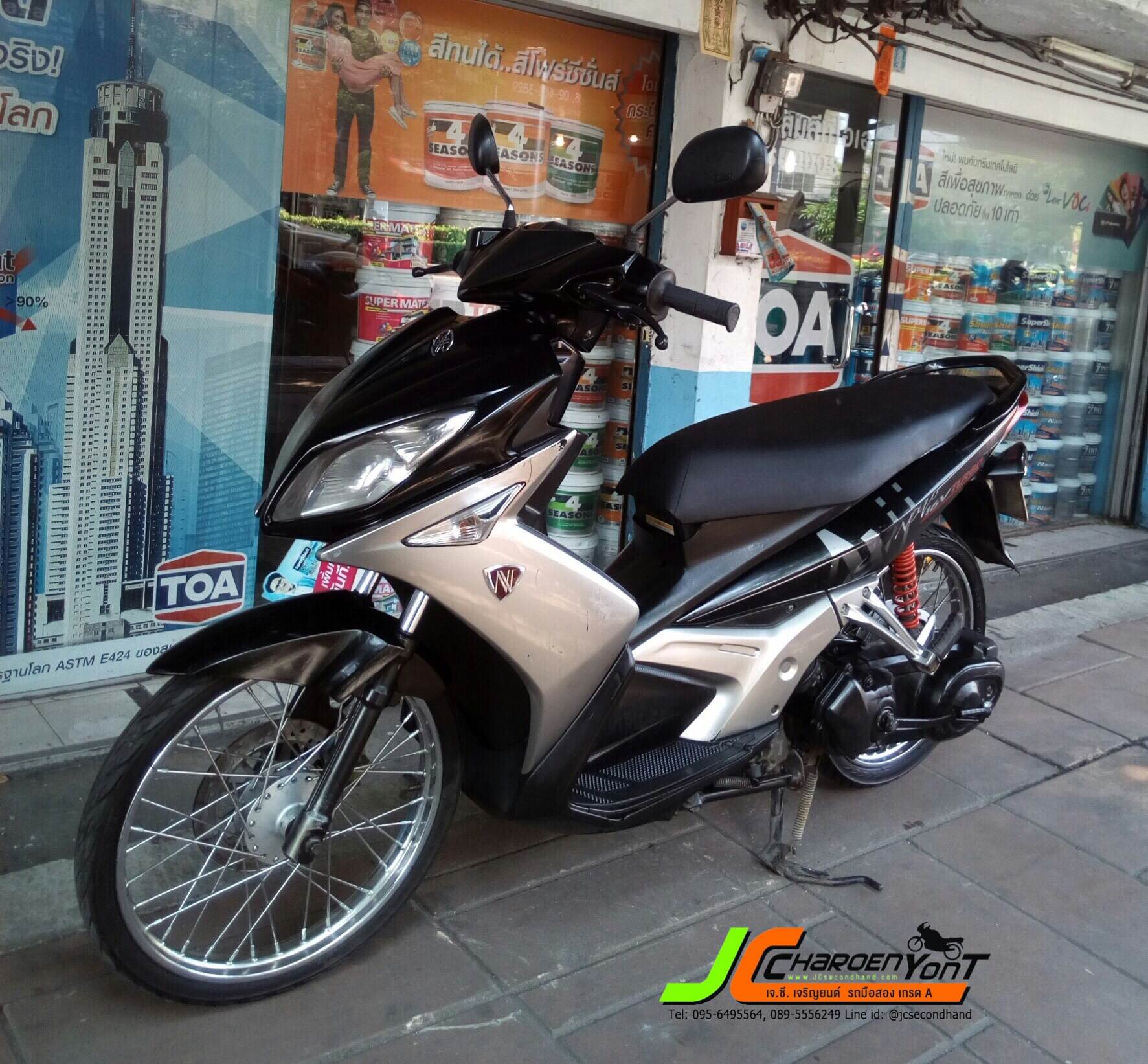 kissมาใหม่อีกคัน รถบ้านเทินร์มา YAMAHA NOUVO ELEGANCE135 จดทะเบียนปี51 เครื่องเงียบ ขี่ปกติ สตาร์ททีเดียวติด ชุดสีแท้ทั้งคันมีรอยตามใช้งาน
