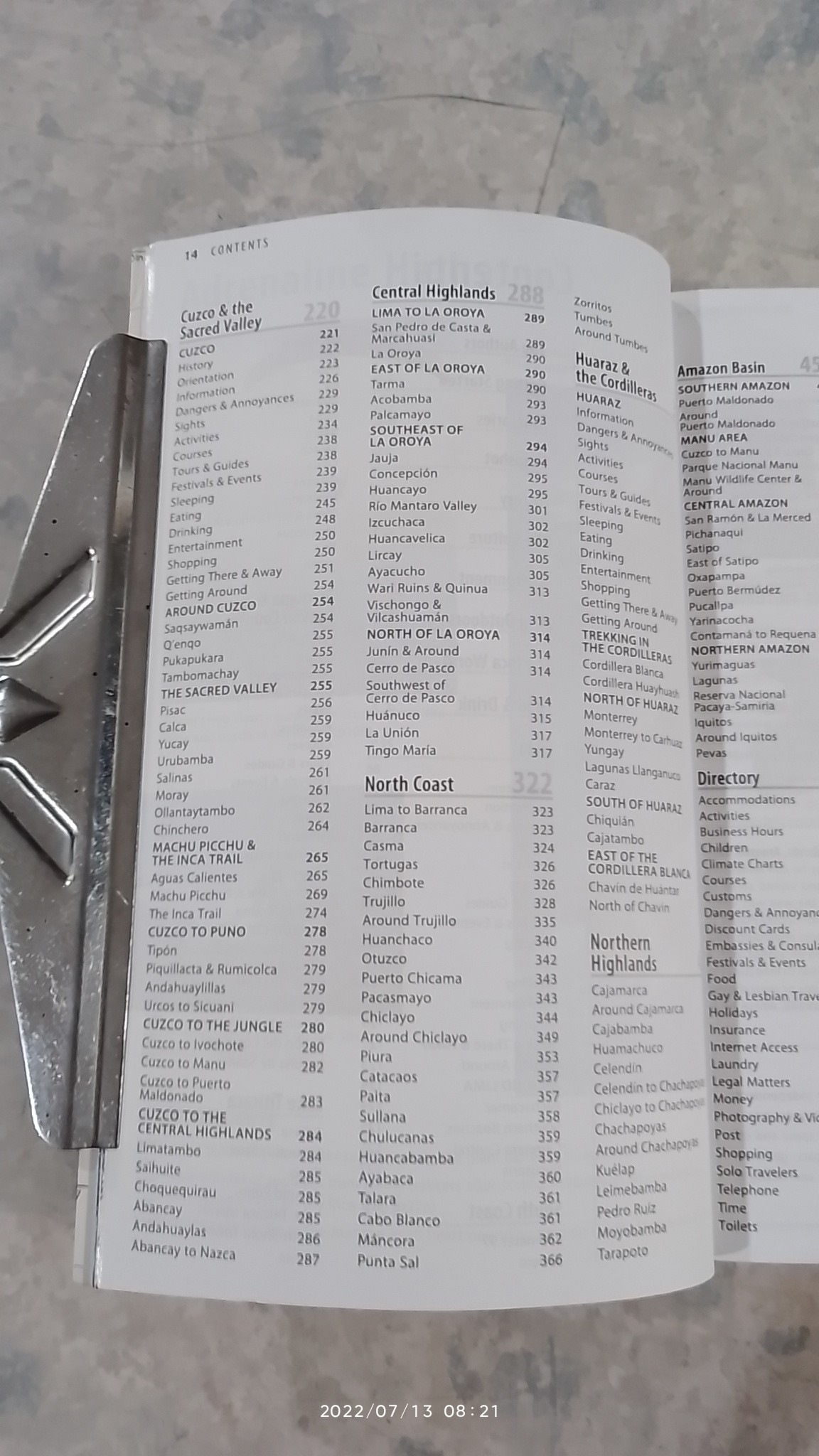 lonely planet : Peru