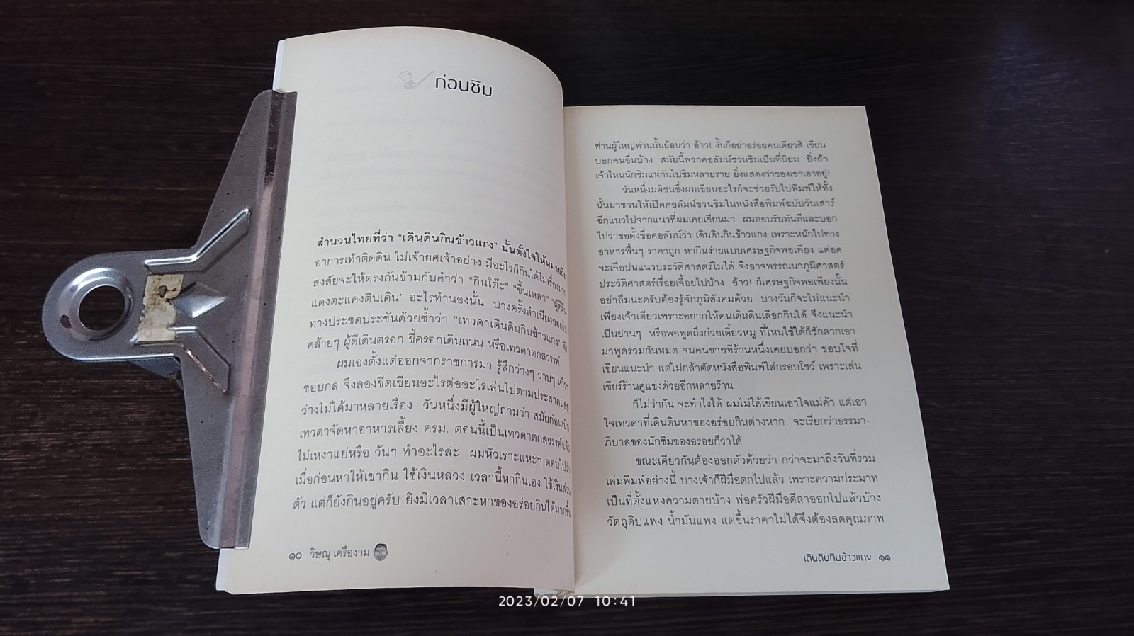 เดินดินกินข้าวแกง / วิษณุ เครืองาม