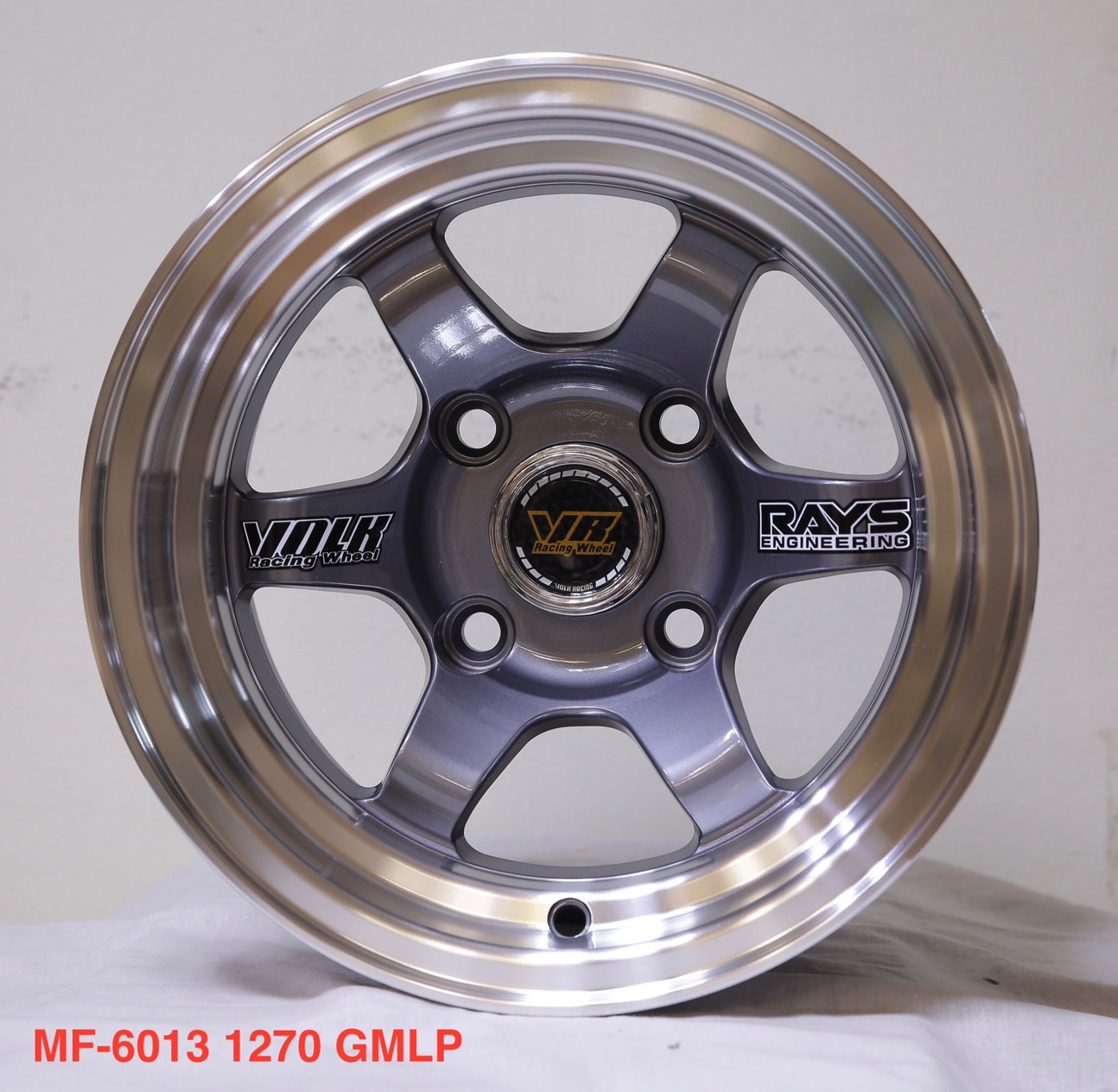 ล้อแม็กซ์ TE37v Mf-6013.4 12x7.5 Et-10 PCD:4x110 (GMLP)