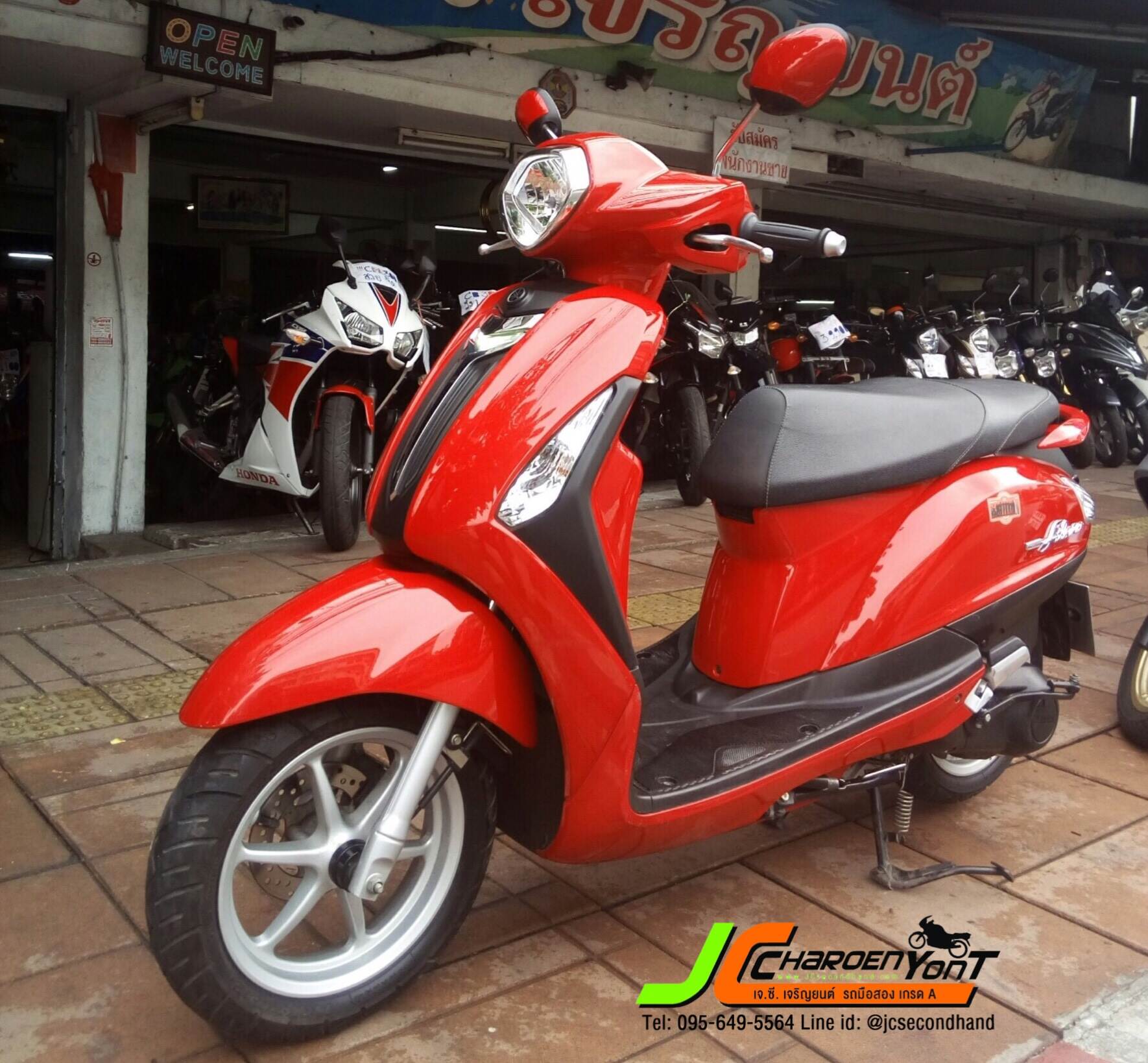 "รุ่นนี้ใครๆก็อยากใช้ค่ะ" ขายดีไปไว YAMAHA GRANDFILANO จดทะเบียนปี 58 "รถบ้านมือเดียว" สภาพนางฟ้าเลย เครื่องดีโคตรเดิม แน่นๆ ขับขี่ดีศูนย์ตรงเป๊ะ ไมล์แท้ 9พันโล ชุดสีสวยแท้โรงงานทั้งคัน