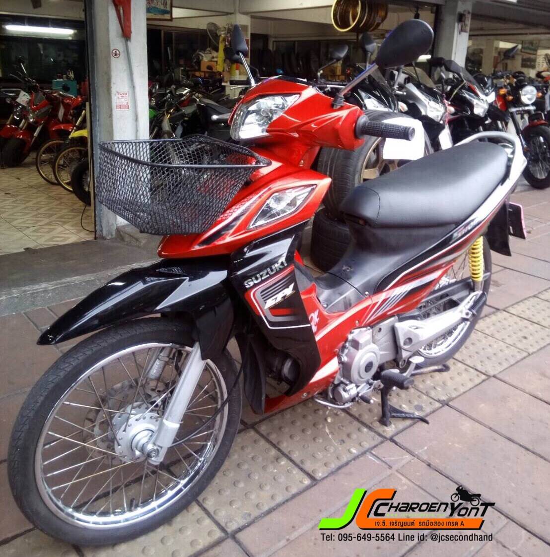 "รถดีน่าใช้ราคาประหยัดมากค่ะ" SUZUKI SHOGUN125 Fi จดทะเบียนปลายปี54 "หัวฉีด-สตาร์ทมือ" รถสภาพเดิมทั้งคัน
