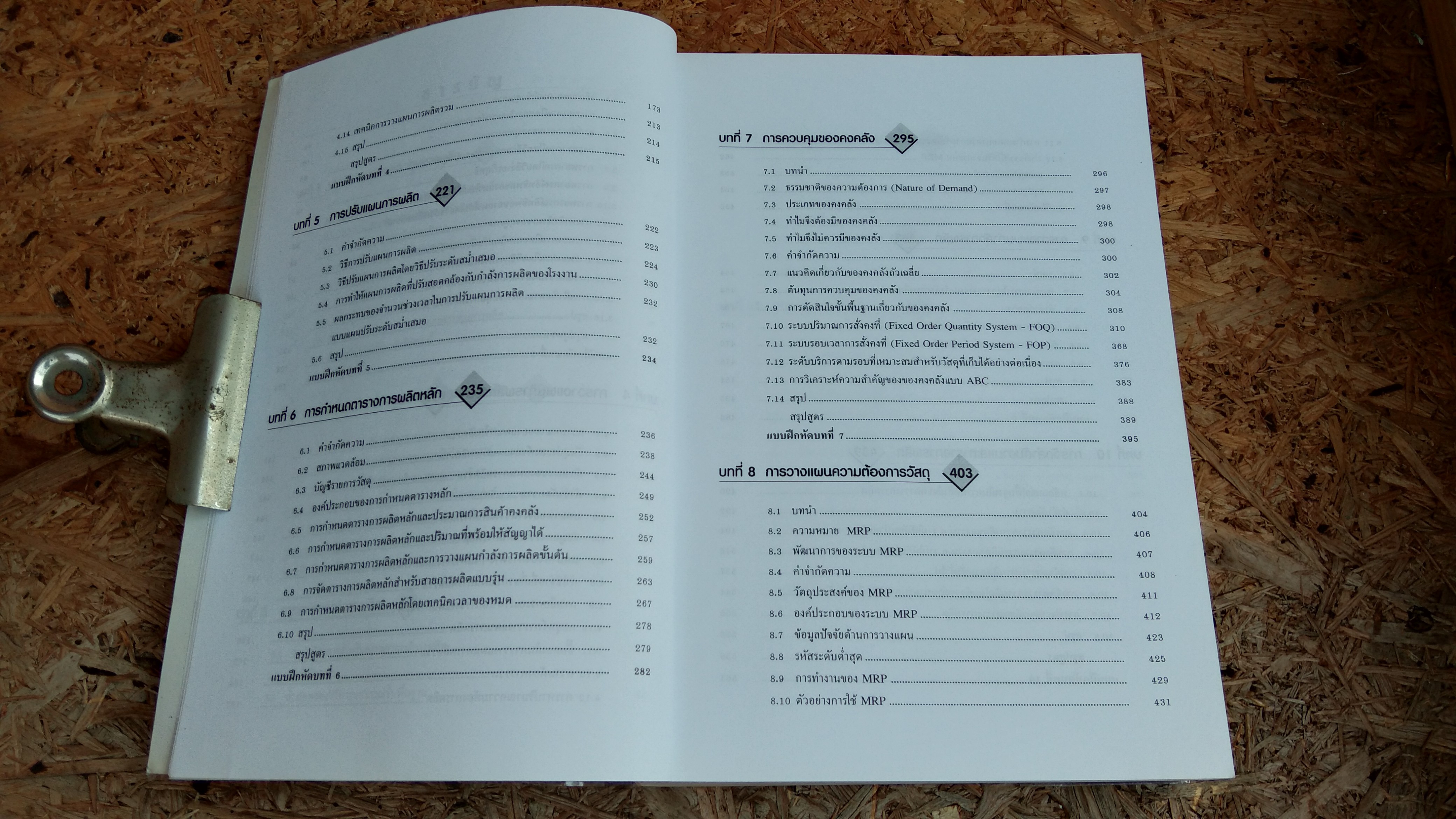 ระบบการวางแผนและควบคุมการผลิต / รศ.พิภพ ลลิตาภรณ์