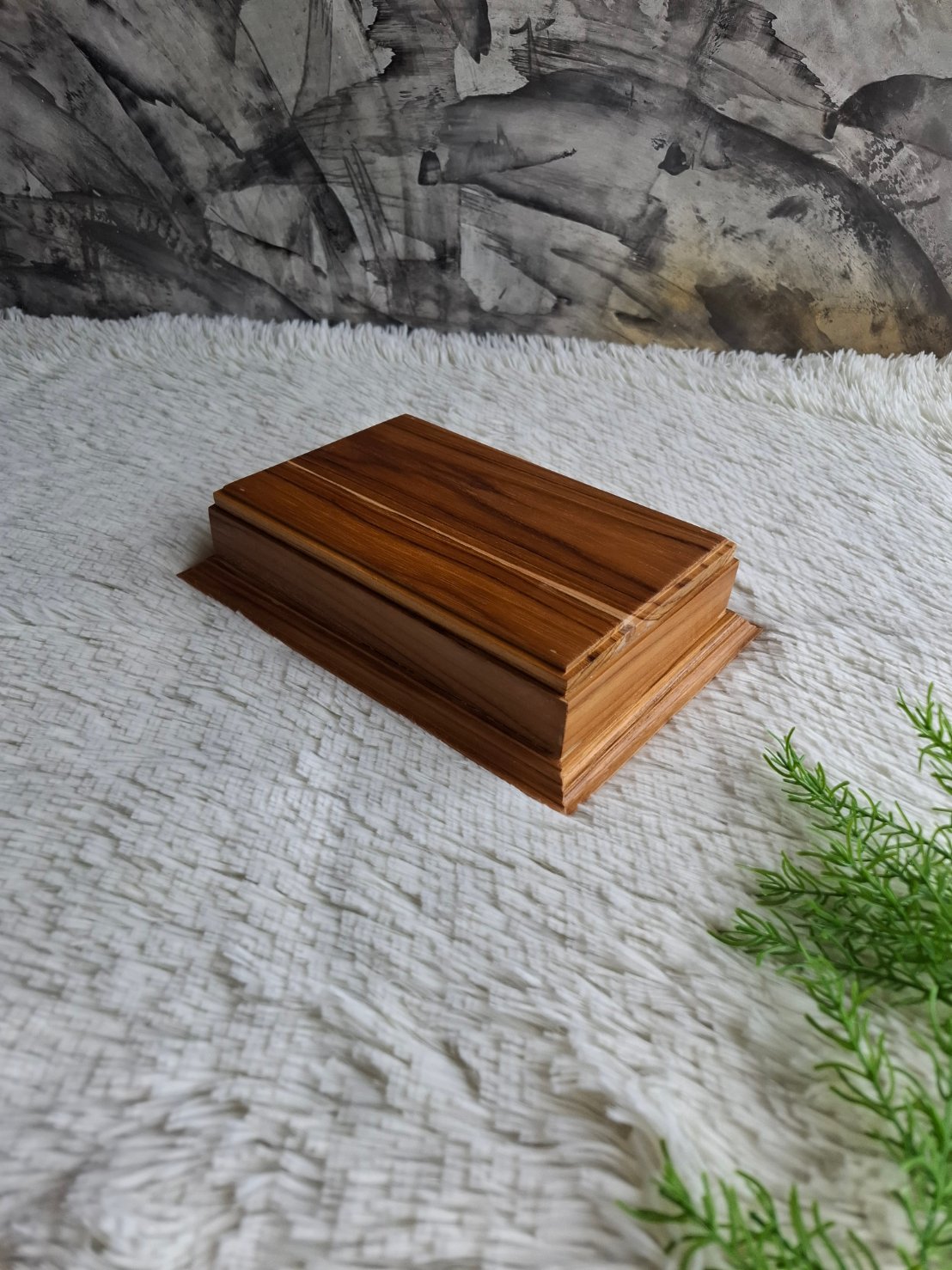 แท่นว่างไม้สัก (เล็ก)