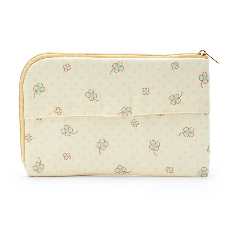 กระเป๋าใส่หน้ากากอนามัย Pompompurin Mask Pouch กันน้ำได้ ใส่ของเล็กน้อยได้ ด้านในมีผ้าที่ทำจากวัสดุช่วยป้องกันแบคทีเรีย ขนาด 20 x 13 ซม.