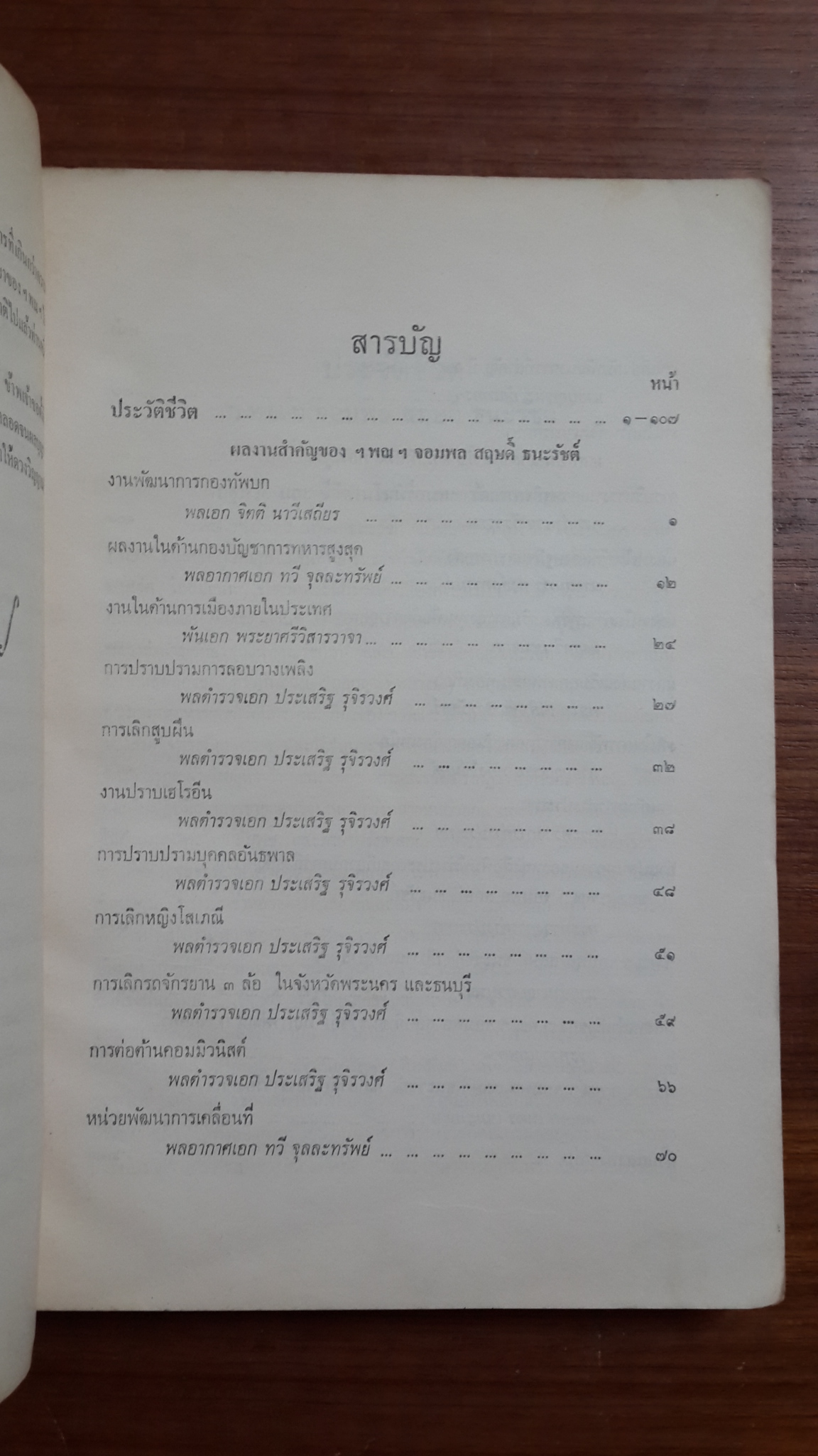 ประวัติ และ ผลงาน ของ จอมพล สฤษดิ์ ธนะรัชต์ : อนุสรณ์ในงานพระราชทานเพลิงศพ พณฯ จอมพล สฤษดิ์ ธนะรัชต์ (มีตราห้องสมุด)